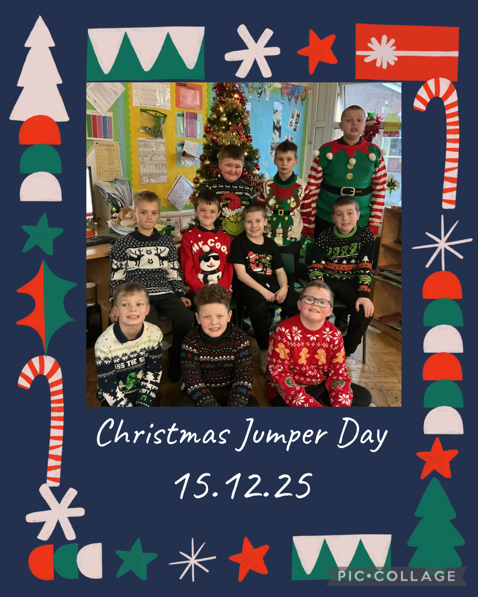Image of Christmas jumper day! 