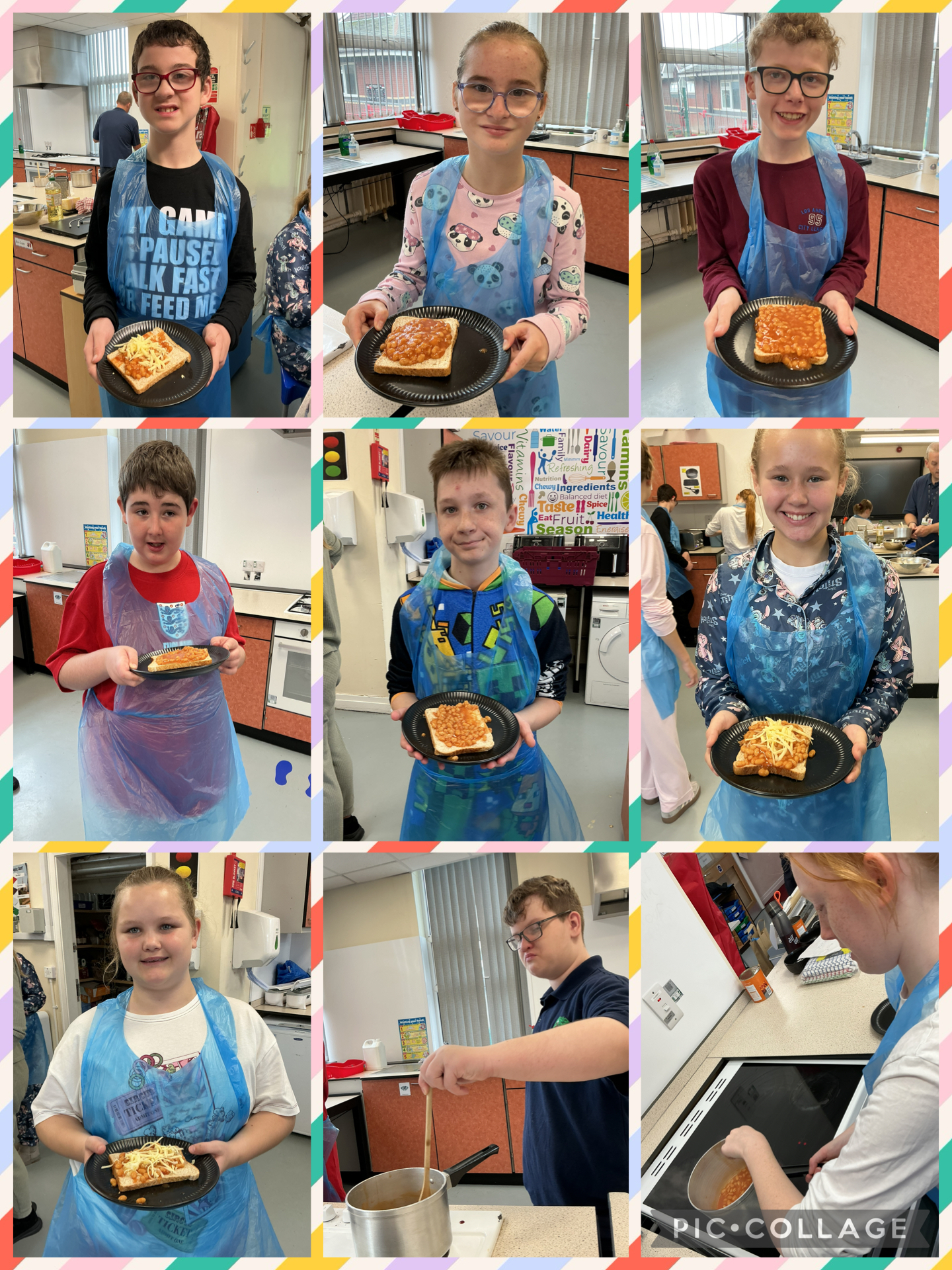 Image of Making beans on toast!