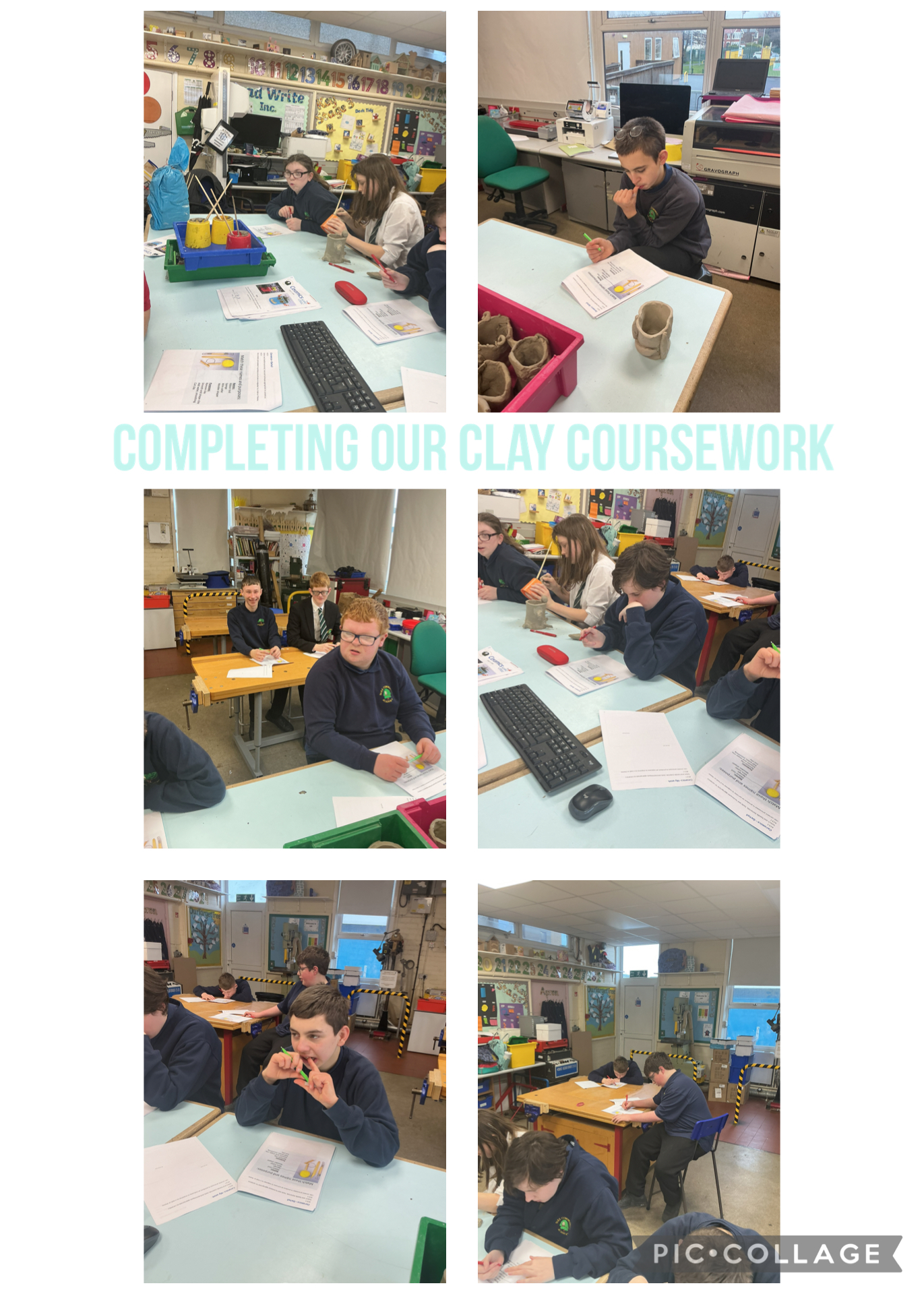 Image of Completing our Ceramic Pot work