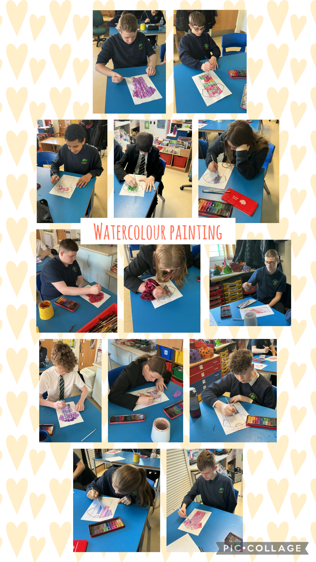 Image of Watercolour t shirt design's 