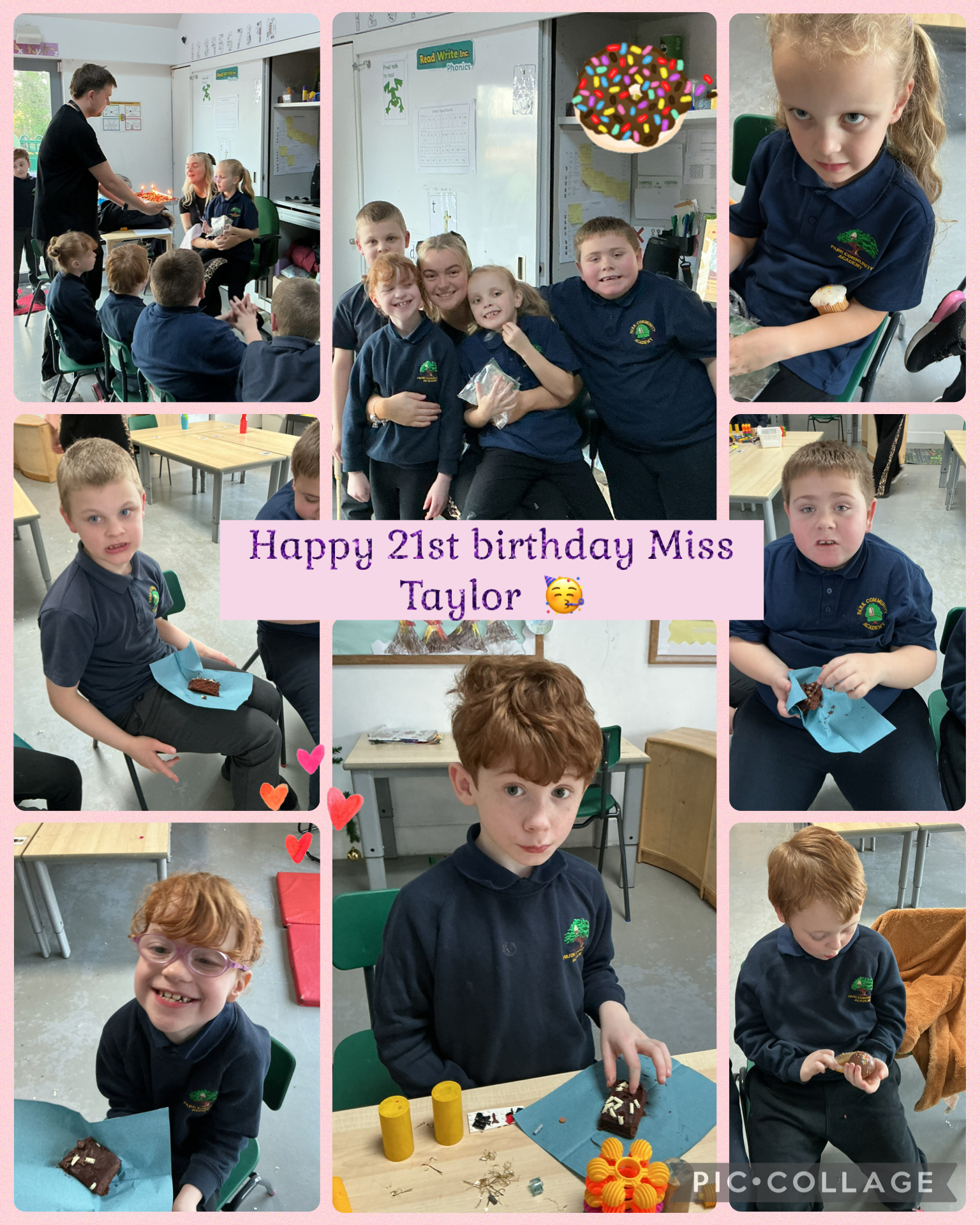 Image of Happy birthday Miss Taylor