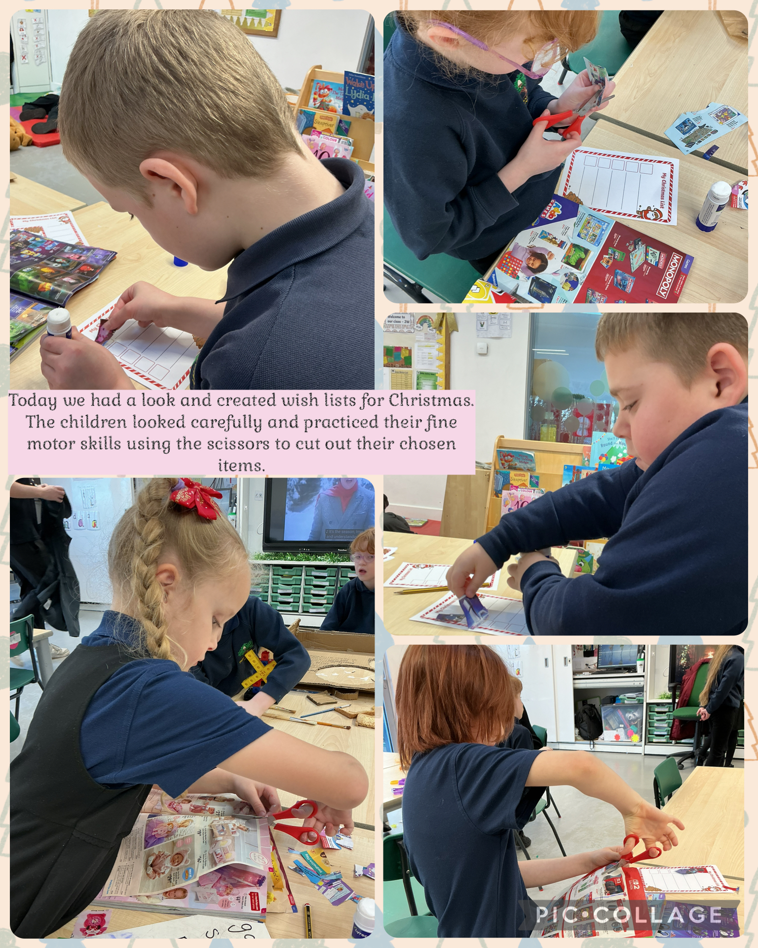 Image of Christmas wish lists