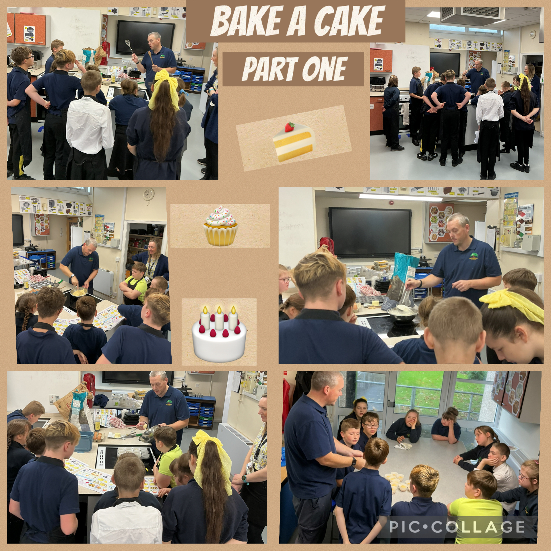 Image of Part 1 bake a cake