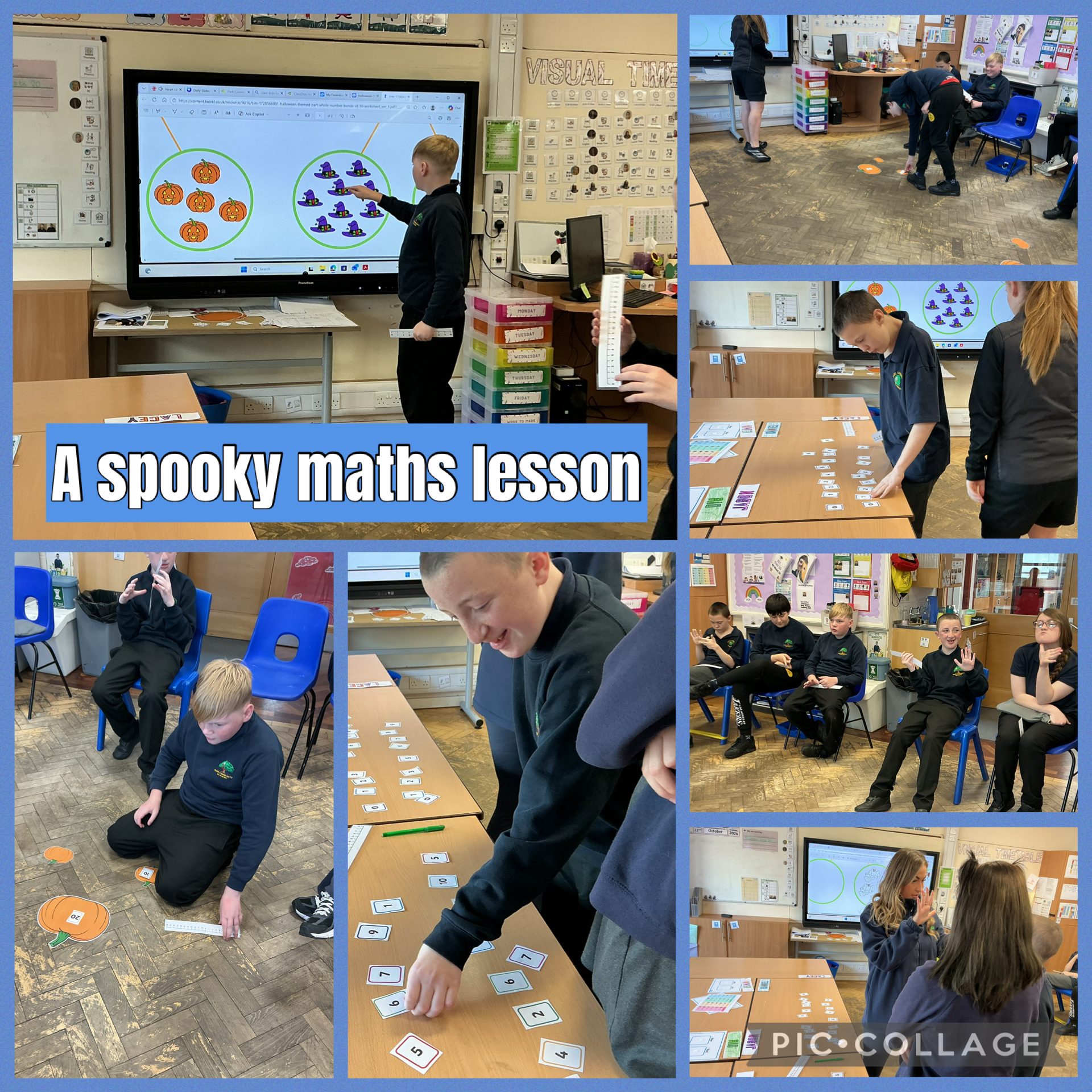 Image of A spooky maths lesson 👻🧌🎃🧙