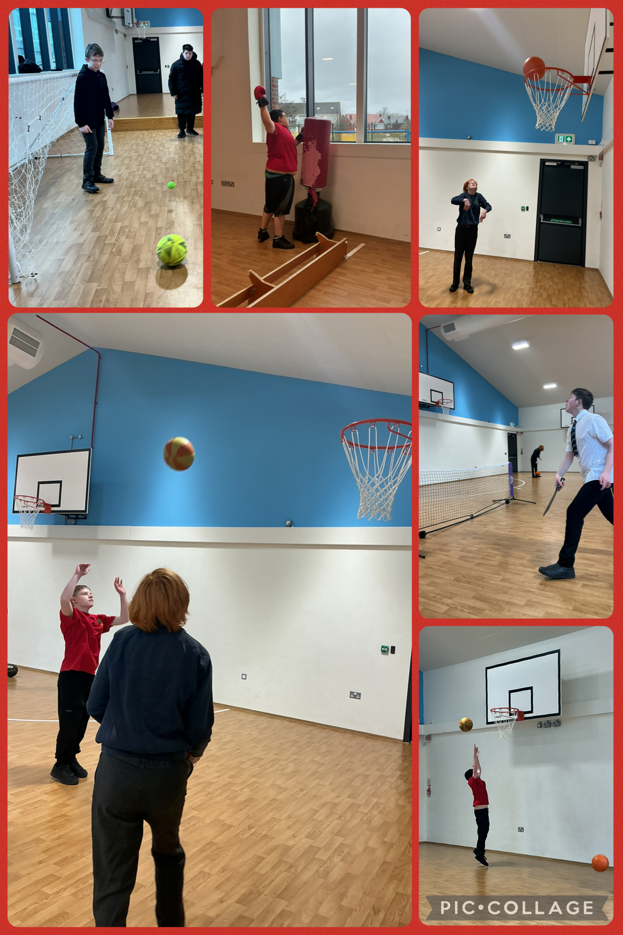 Image of Exploring a range of sports!