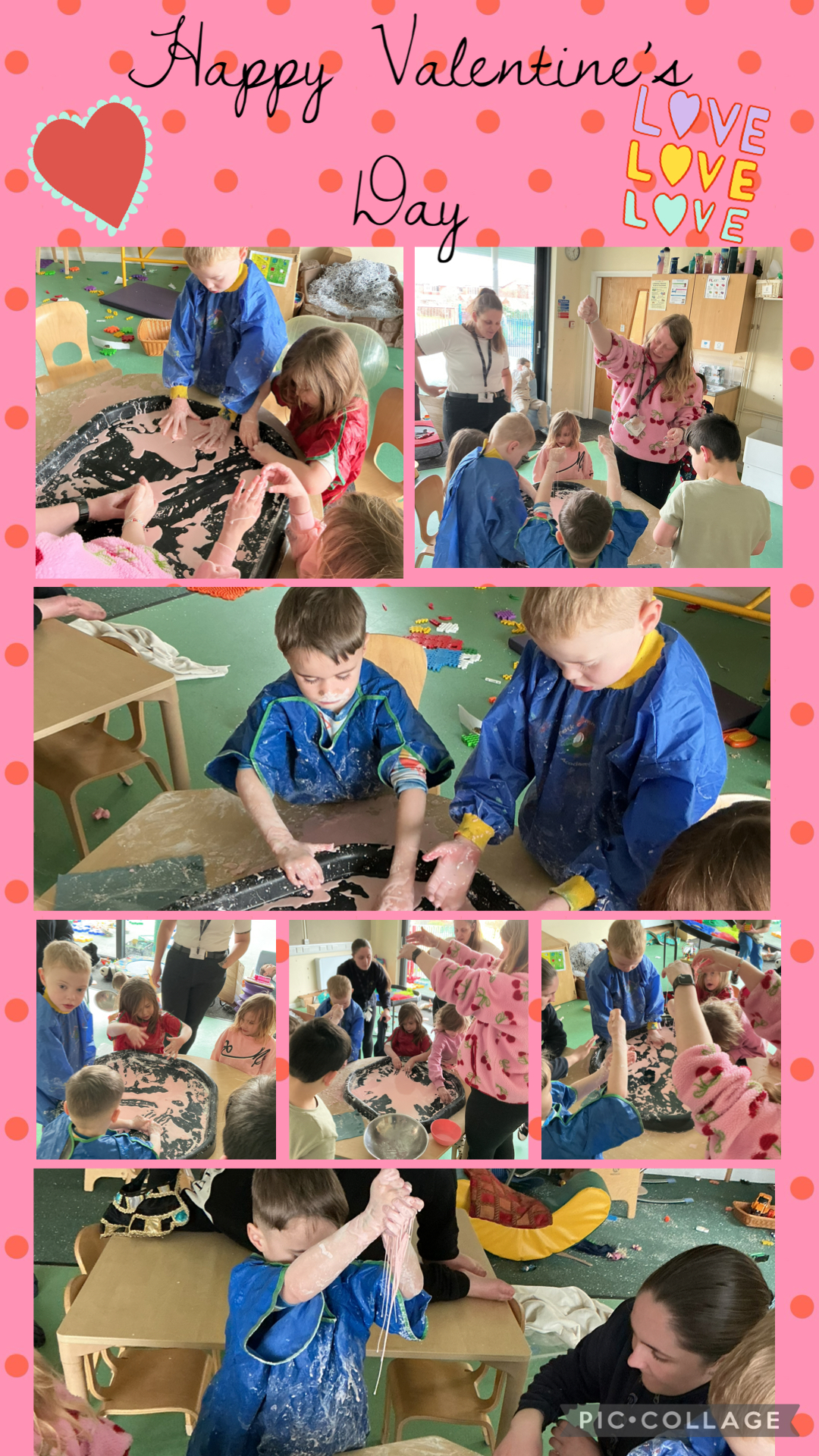 Image of Valentine’s Day gloop 