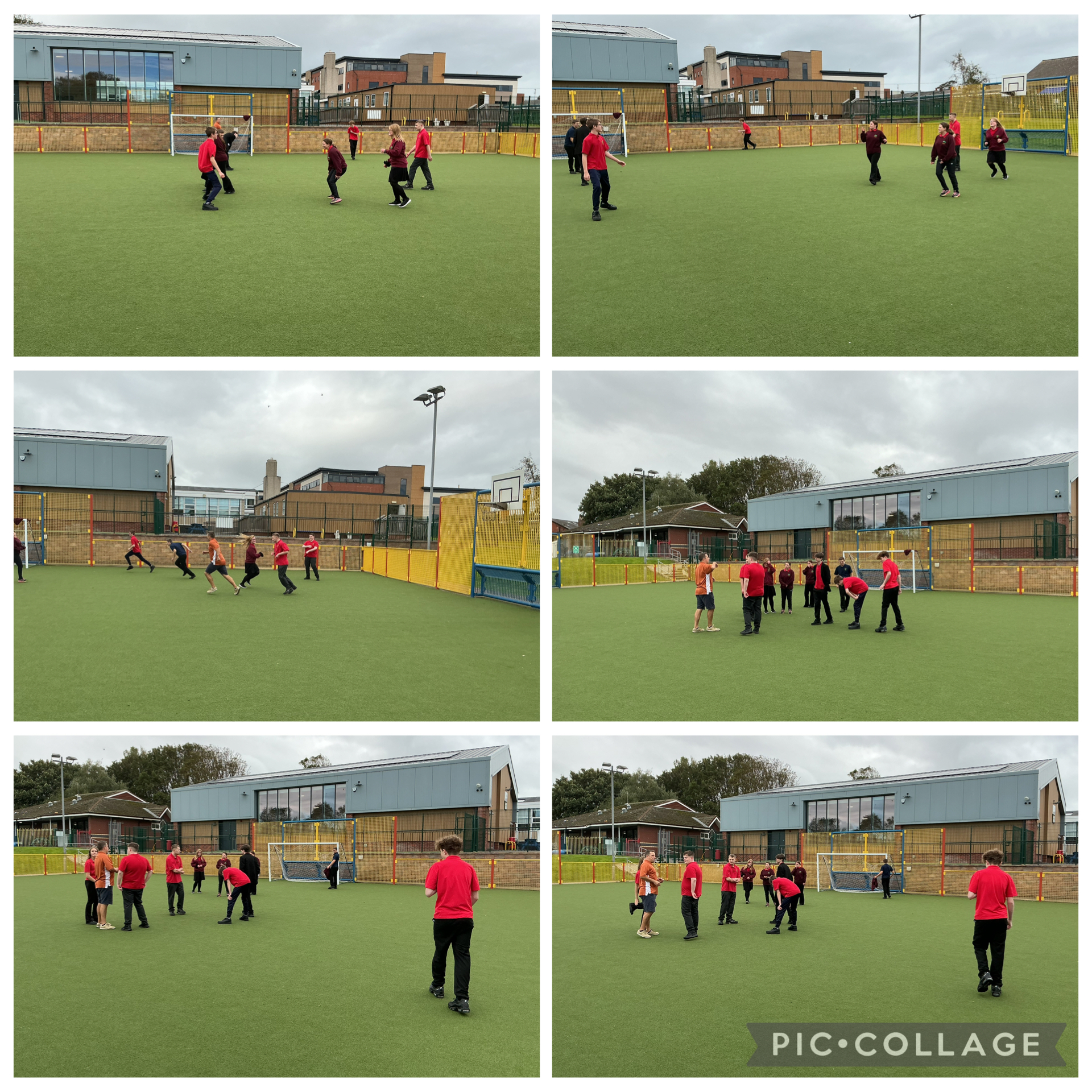 Image of 4T enjoying their PE