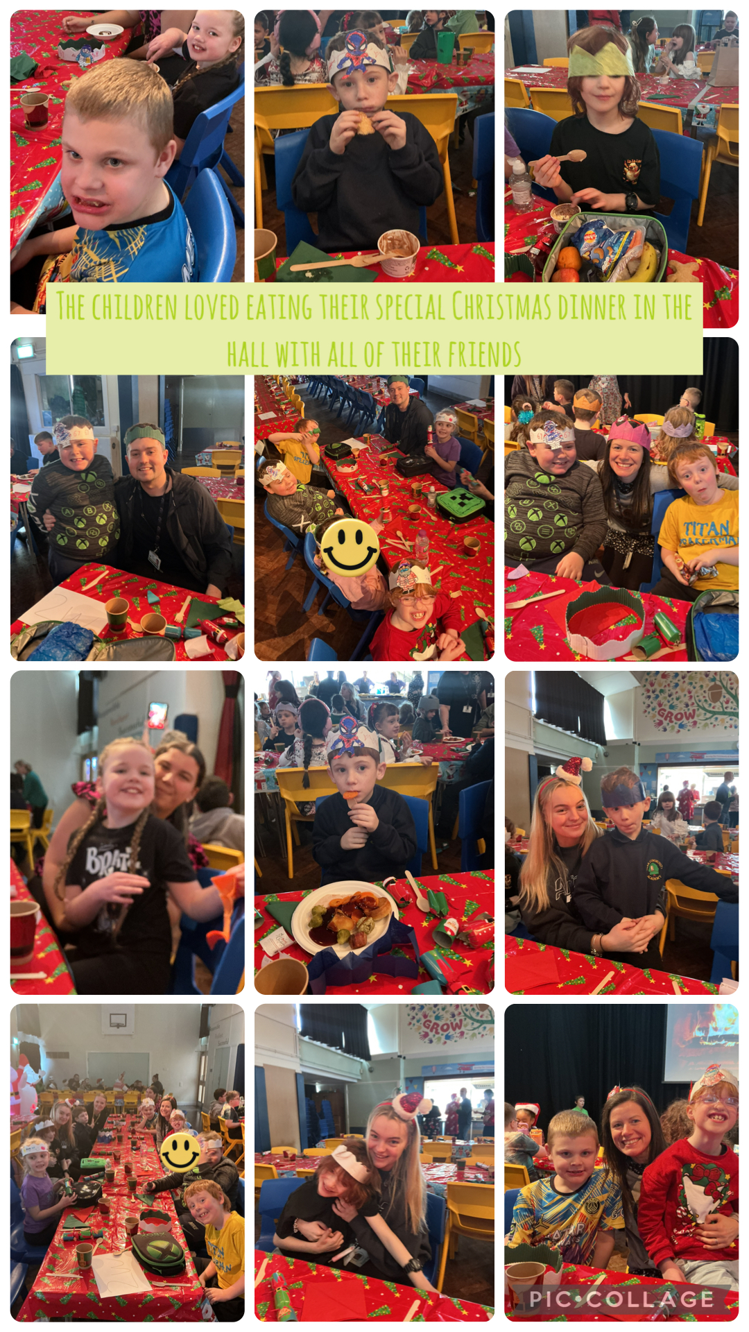 Image of Christmas dinner