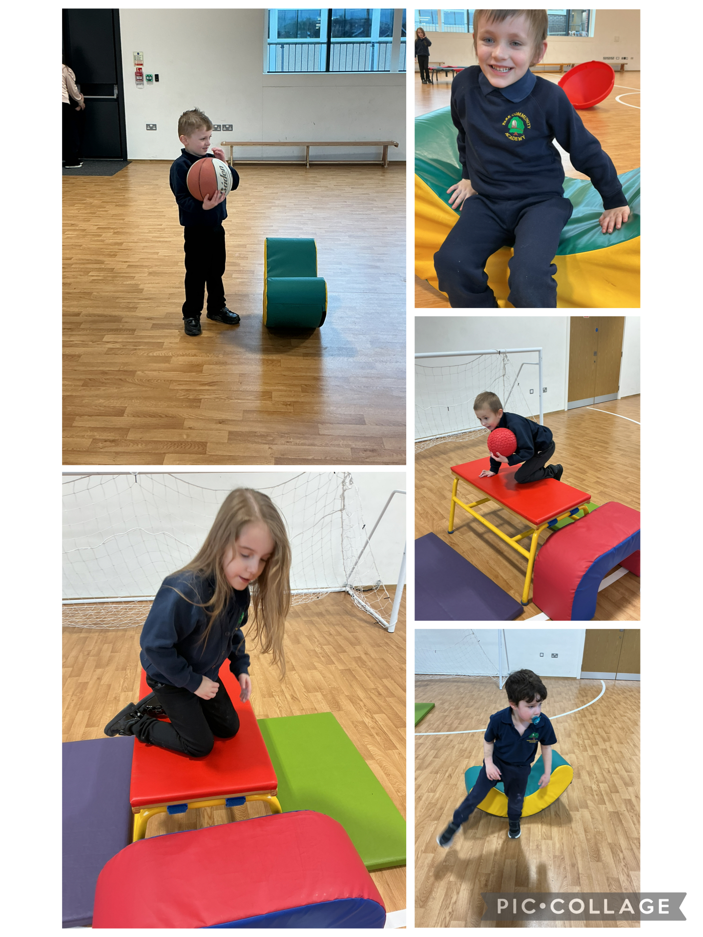 Image of Running, jumping and climbing 