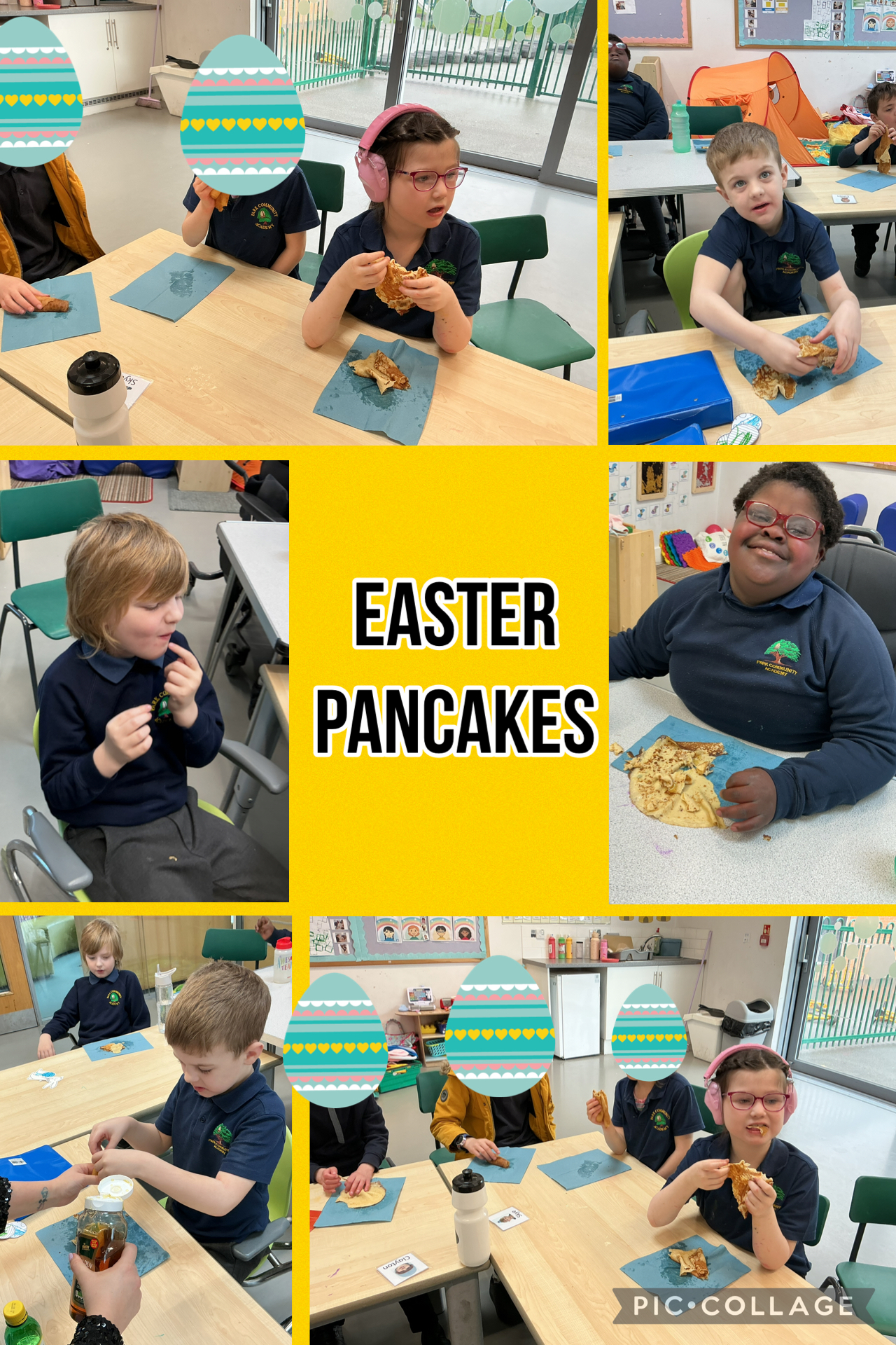 Image of Easter pancakes!