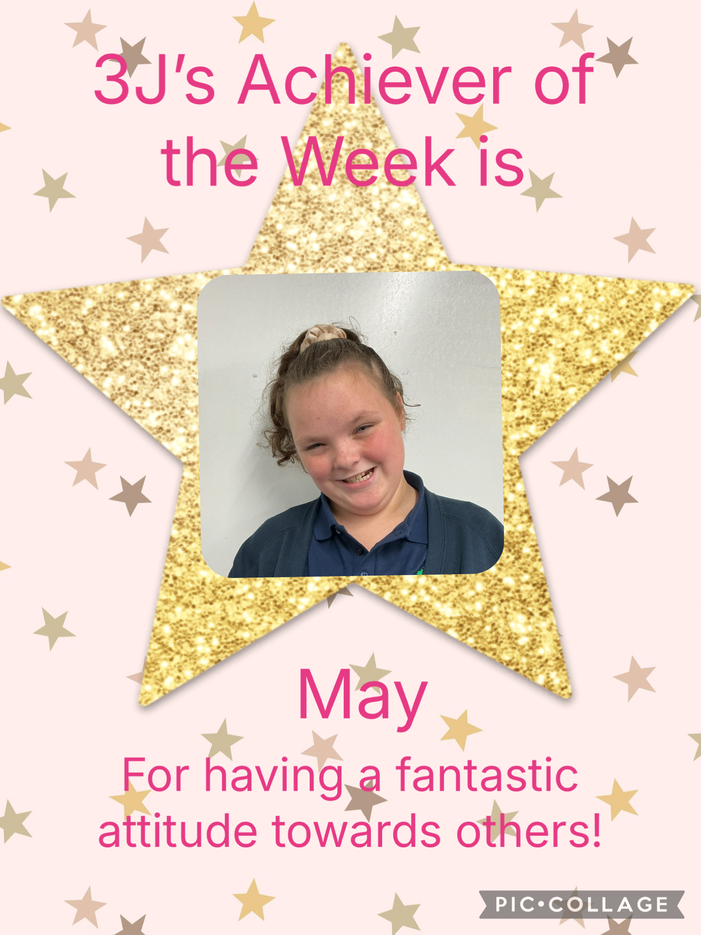 Image of Achiever of the week!