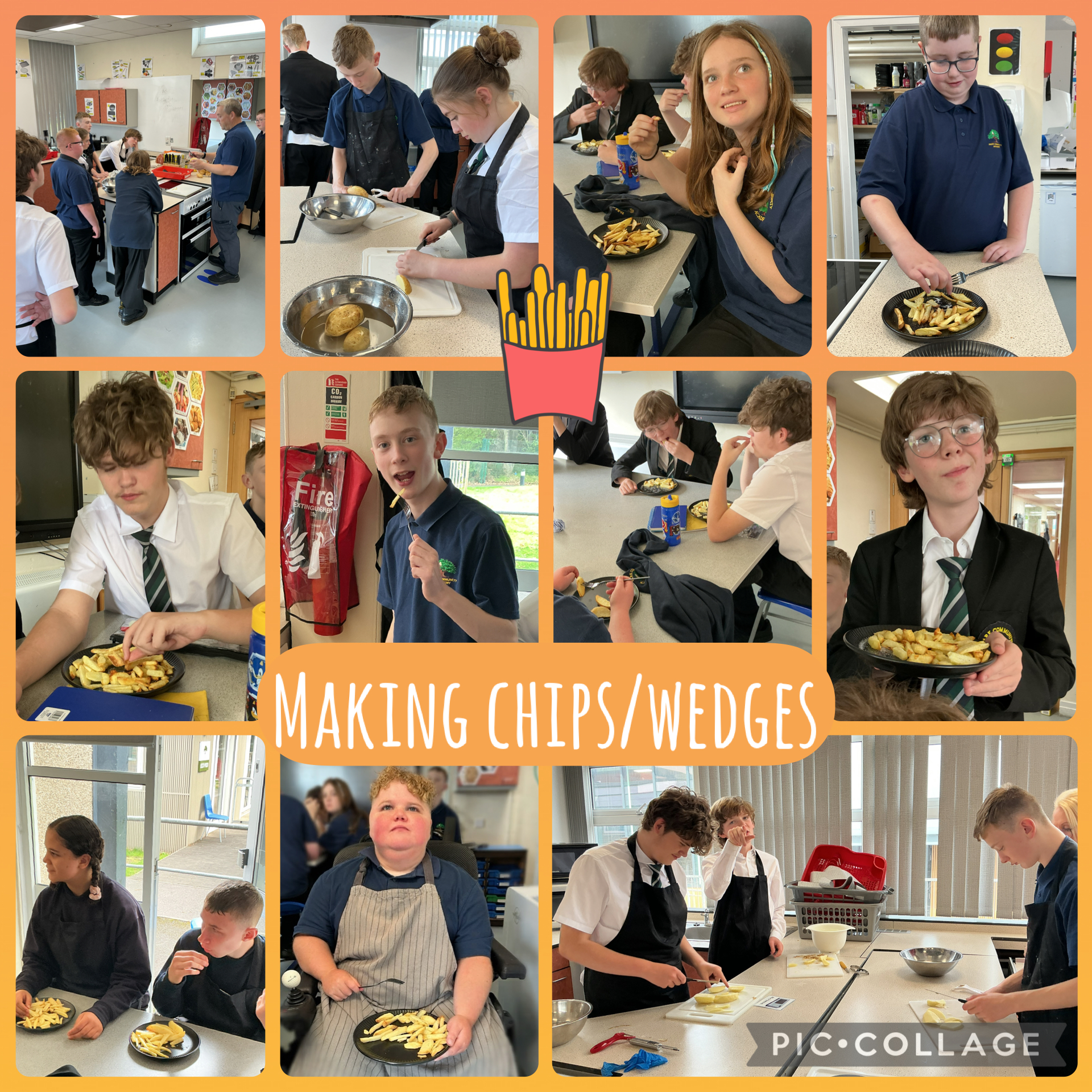 Image of Making Chips/Wedges