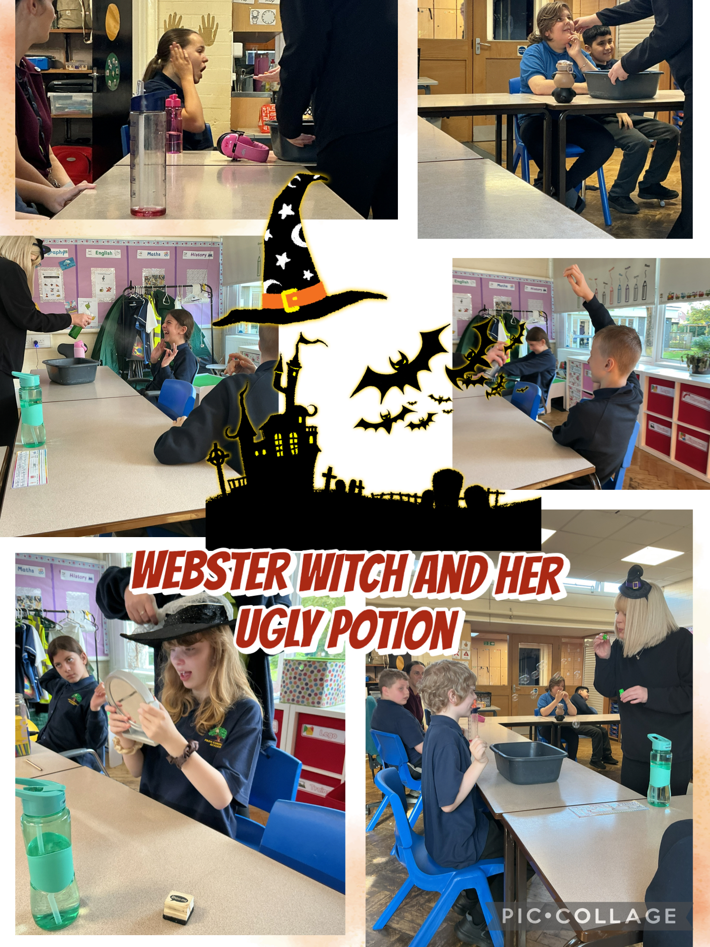 Image of Webster witch sensory story 