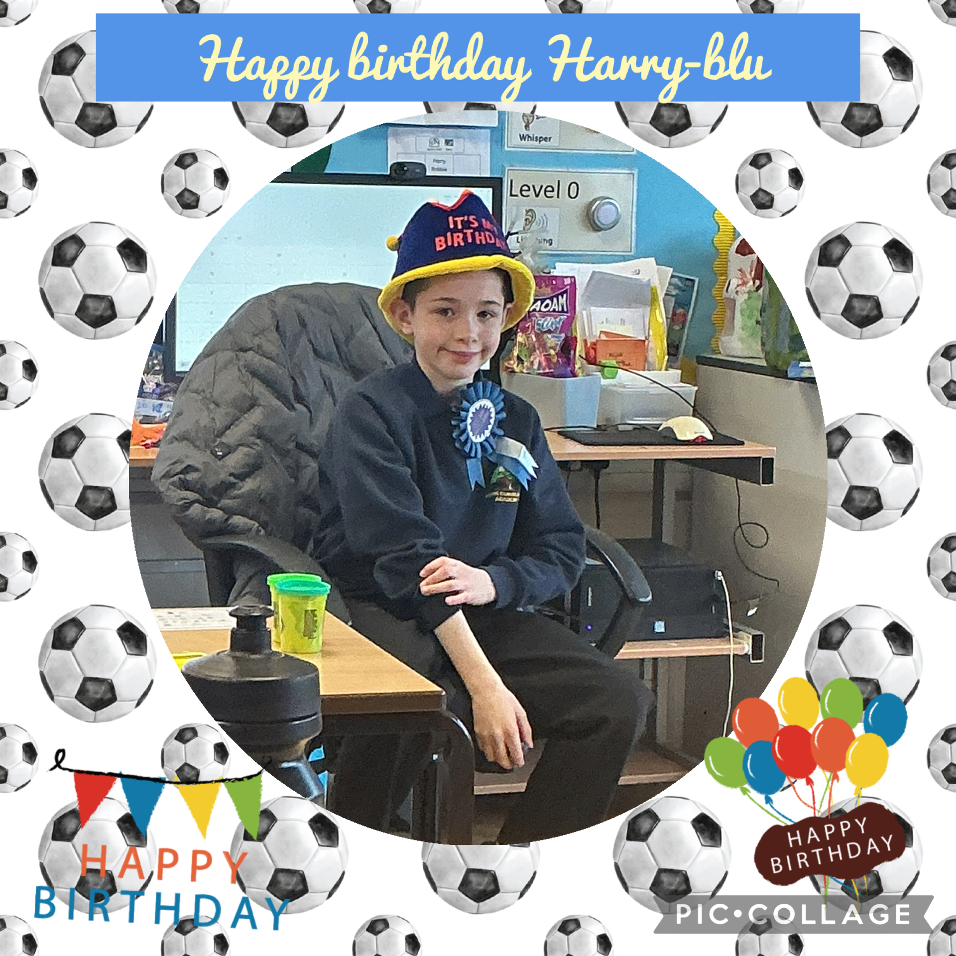 Image of Happy birthday Harry-Blu 