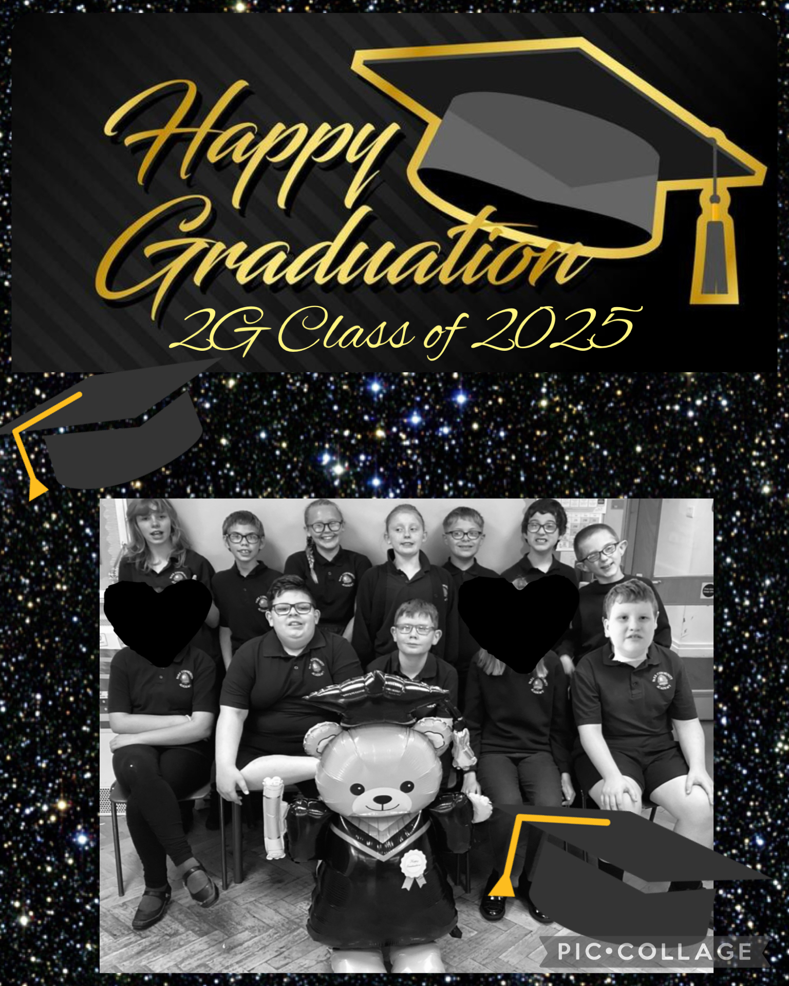 Image of Happy graduation class 2G