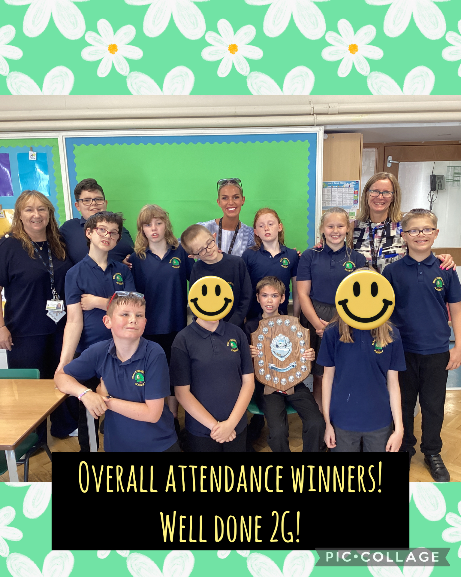 Image of Attendance winners! 