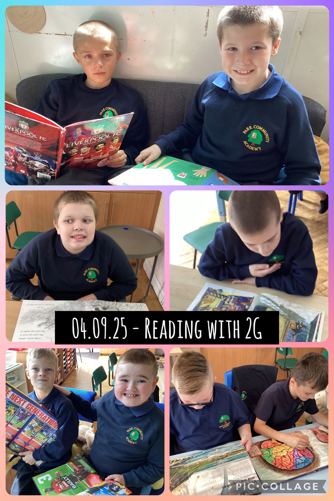 Image of Reading in 2G