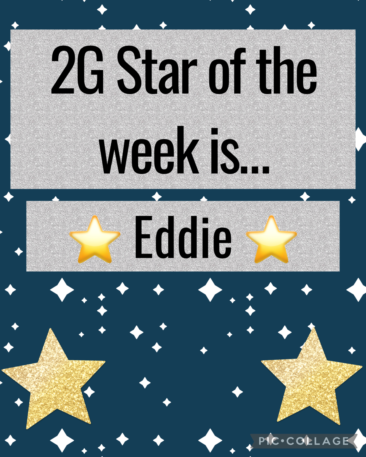 Image of Star of the week!