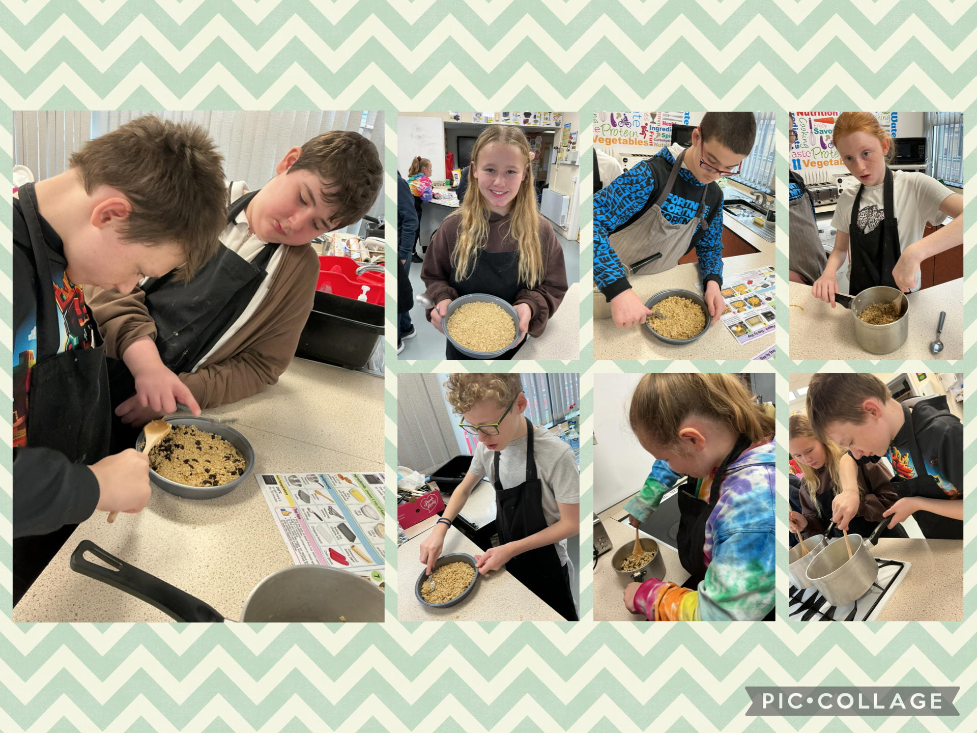 Image of Making flapjacks!