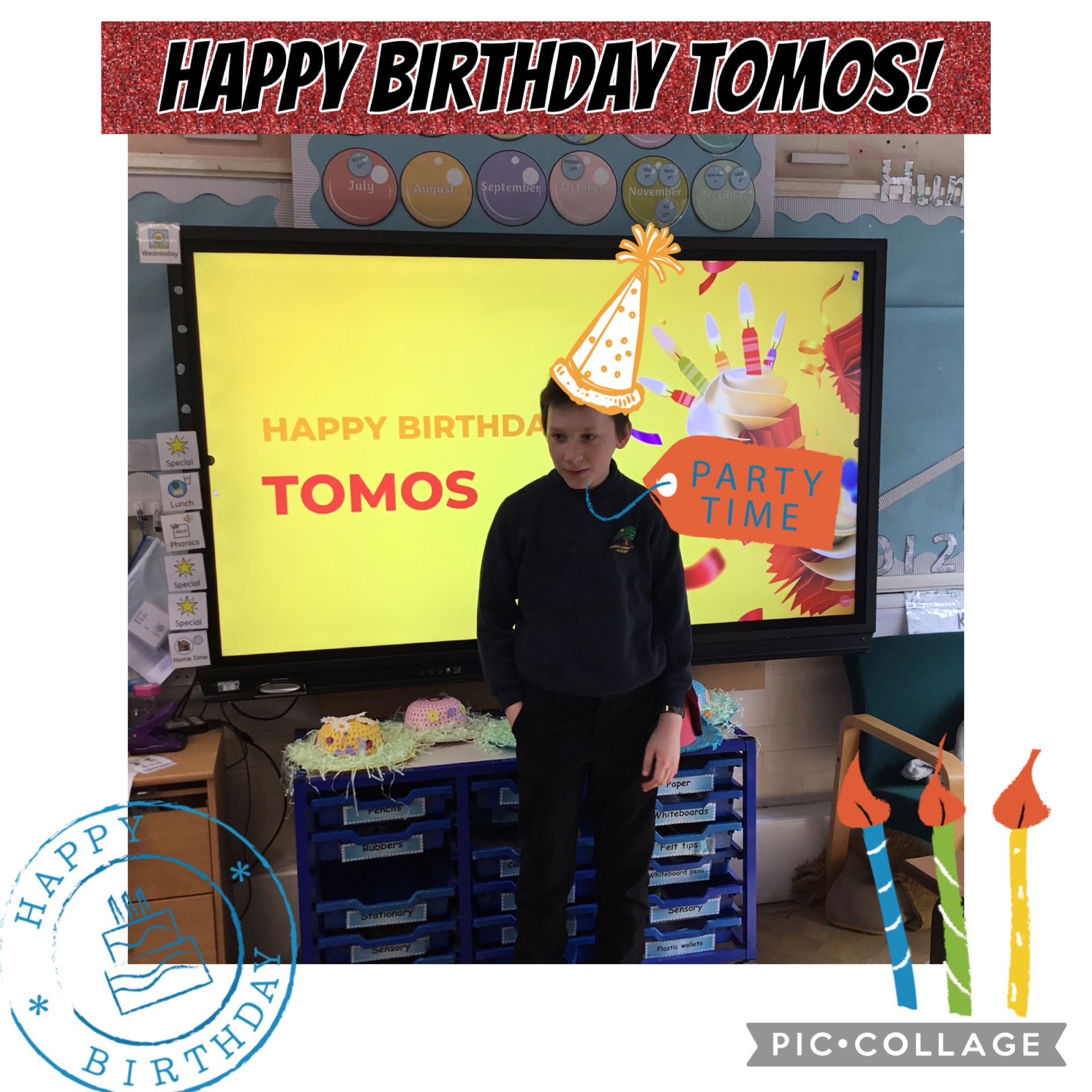 Image of Happy Birthday Tomos!