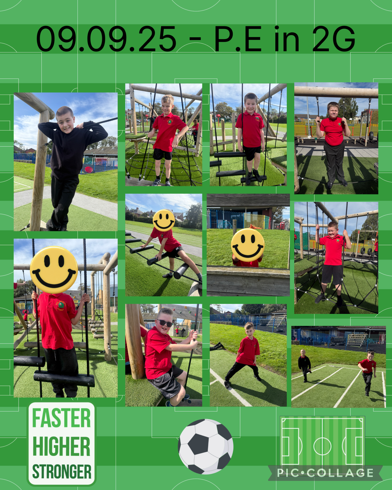 Image of 2G’s first PE class