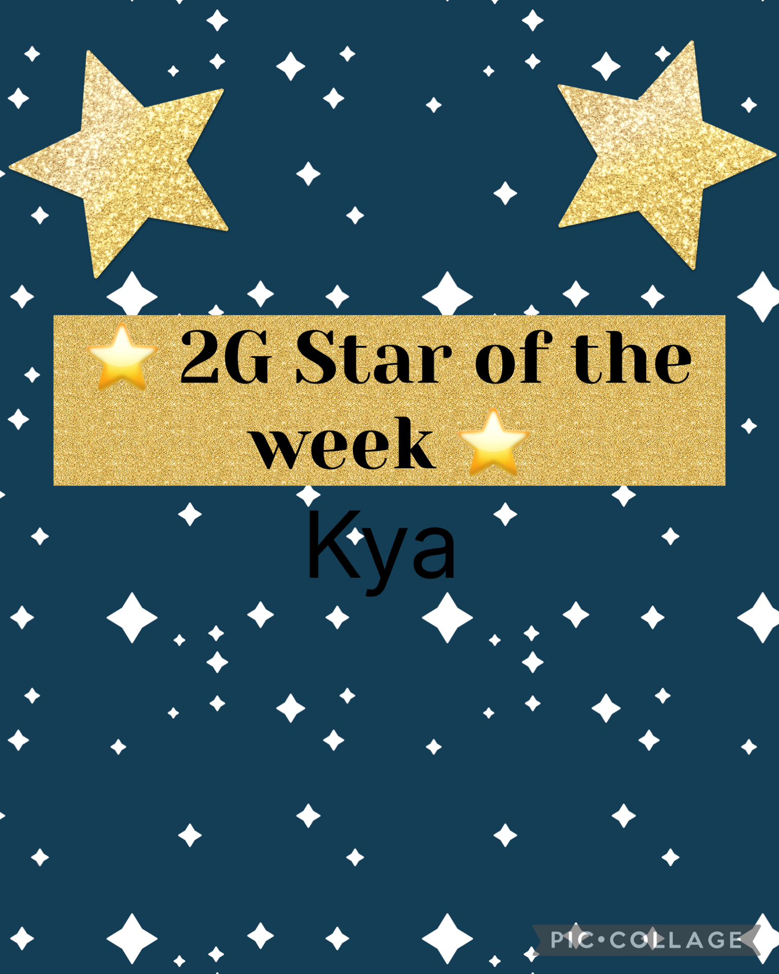 Image of 2G Star of the week