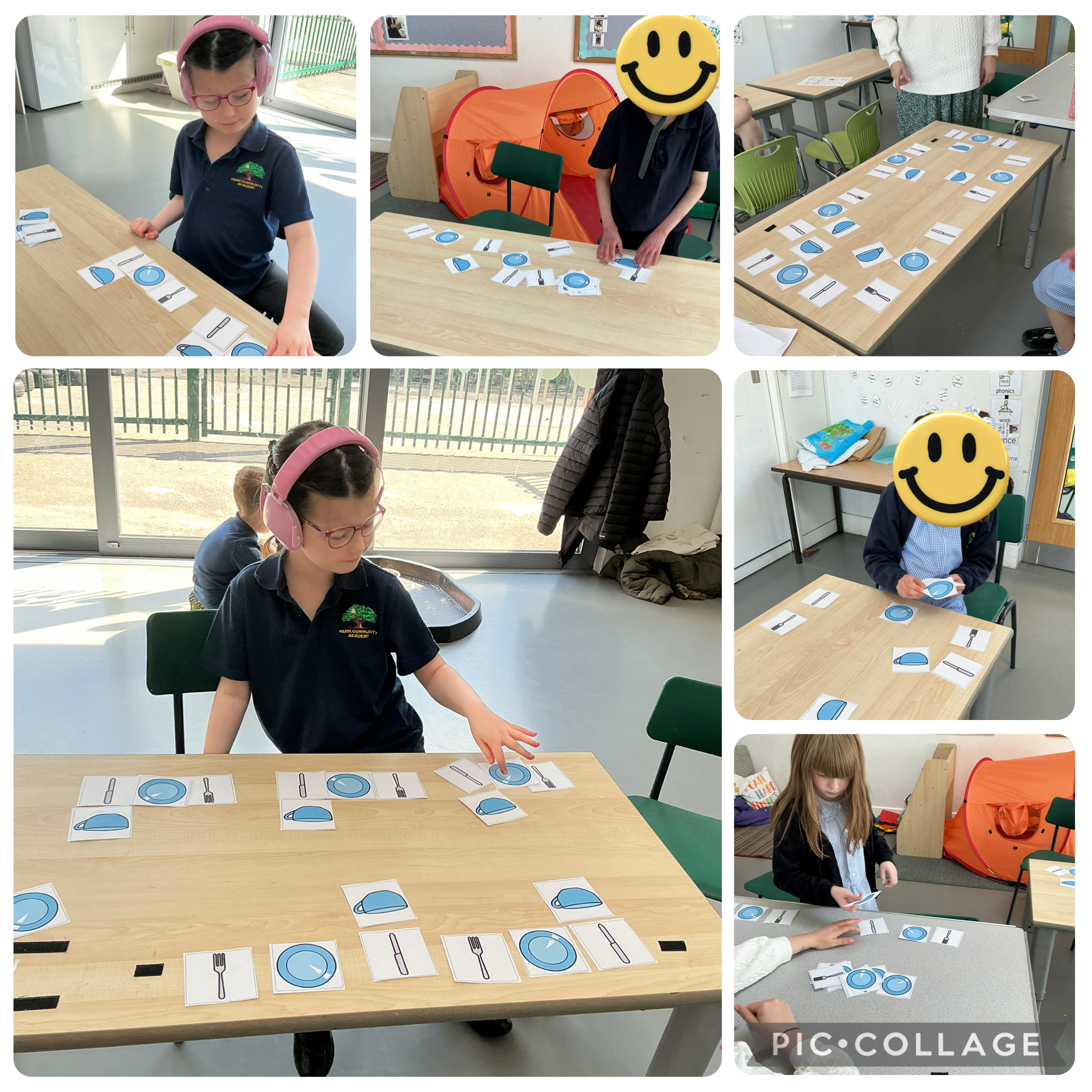 Image of Setting the table for Six 