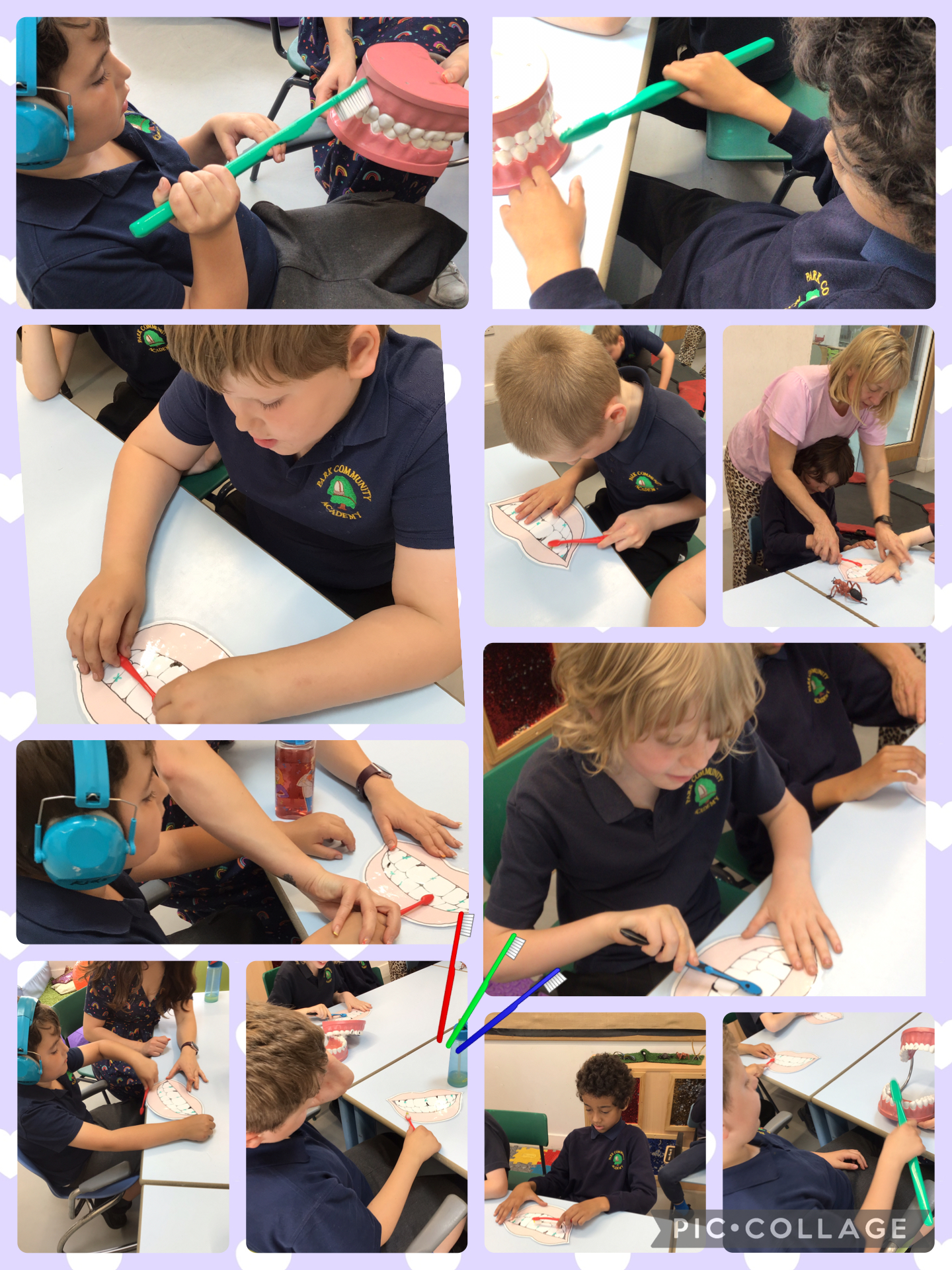 Image of Tooth brushing superstars!