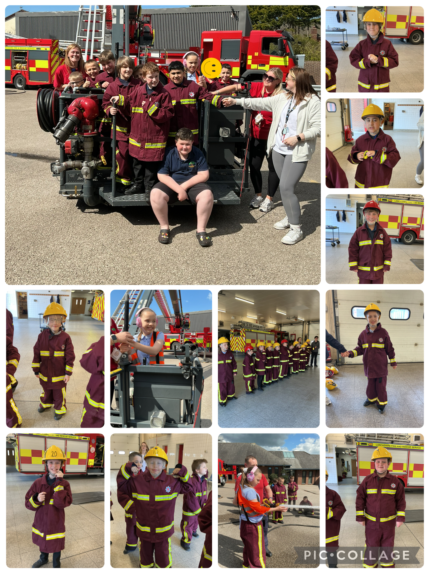 Image of Visiting the Fire station