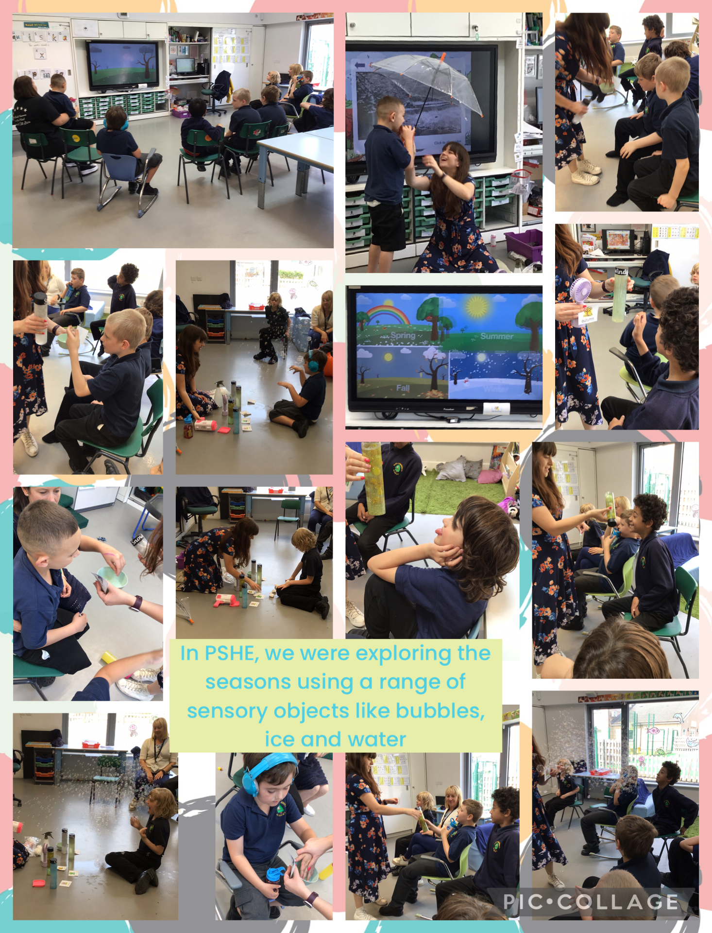 Image of Sensory season activities 