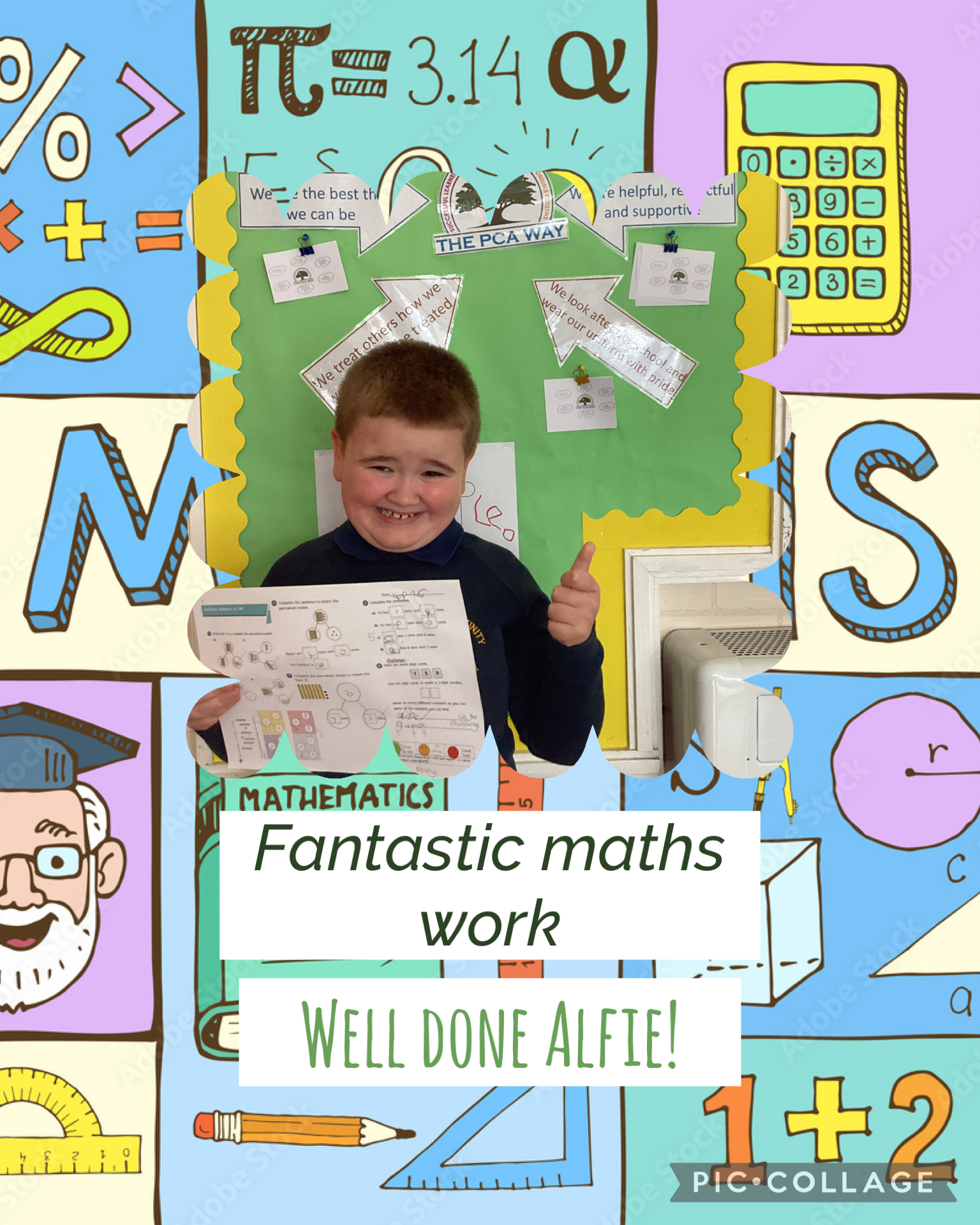 Image of Fantastic maths work!
