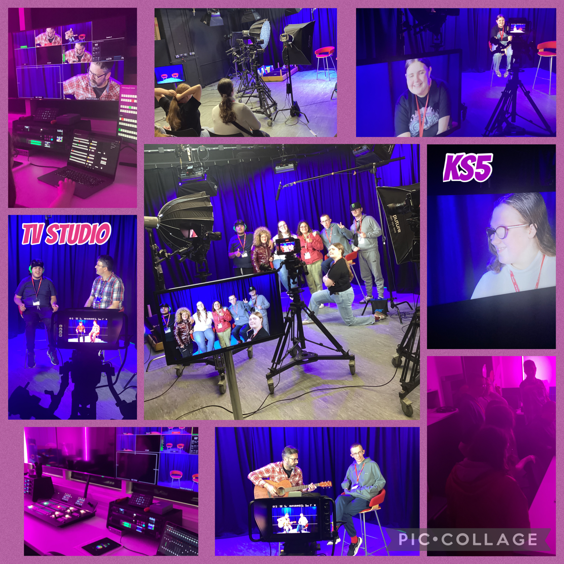 Image of TV recording studio