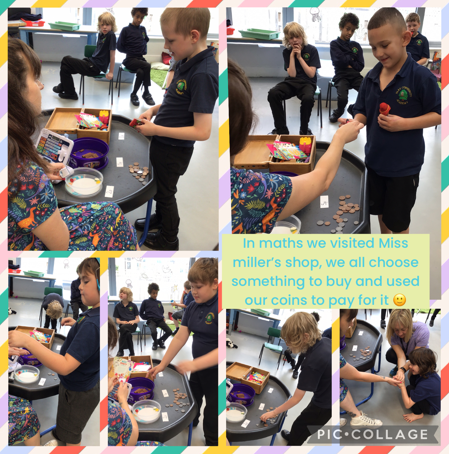 Image of Shopping with Miss Miller.