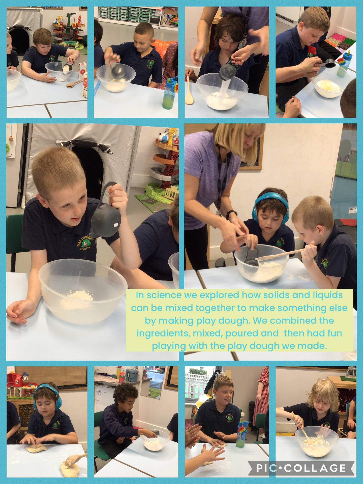 Image of Making playdough