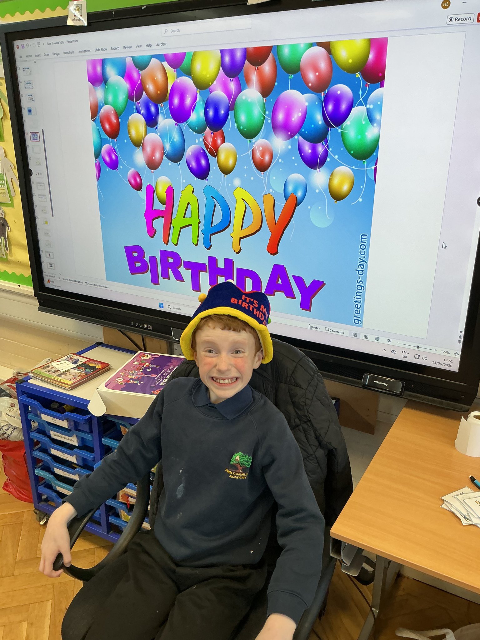 Image of Happy birthday Robbie 