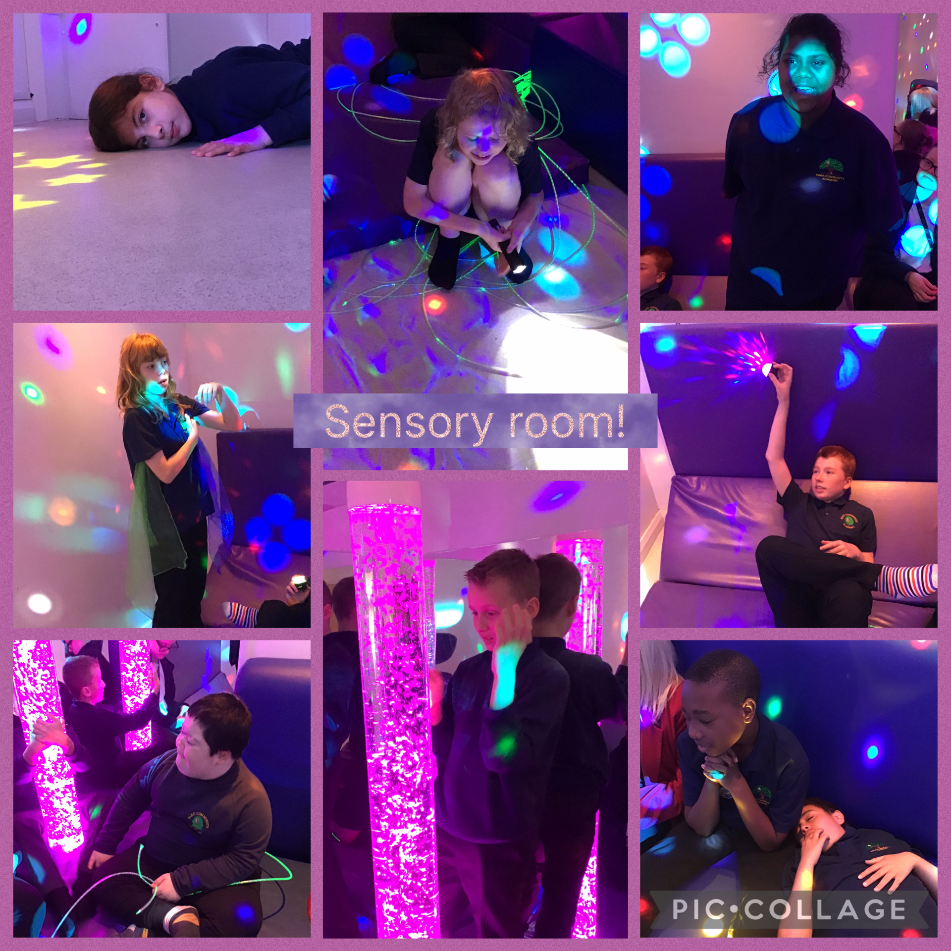 Image of We love the sensory room! 