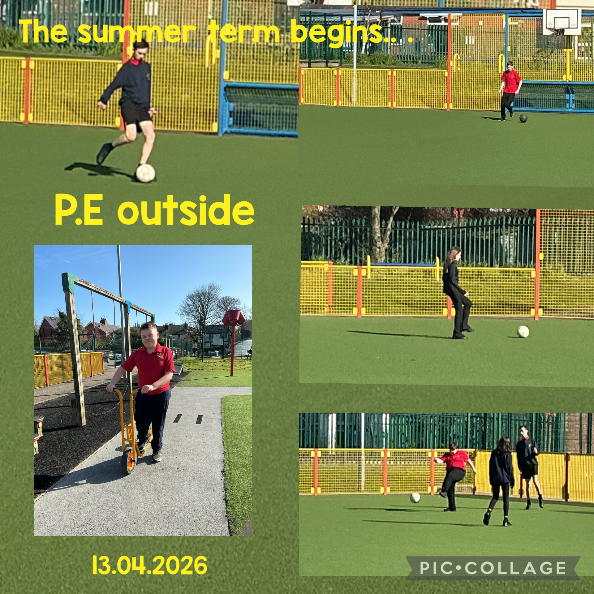 Image of P.E outside