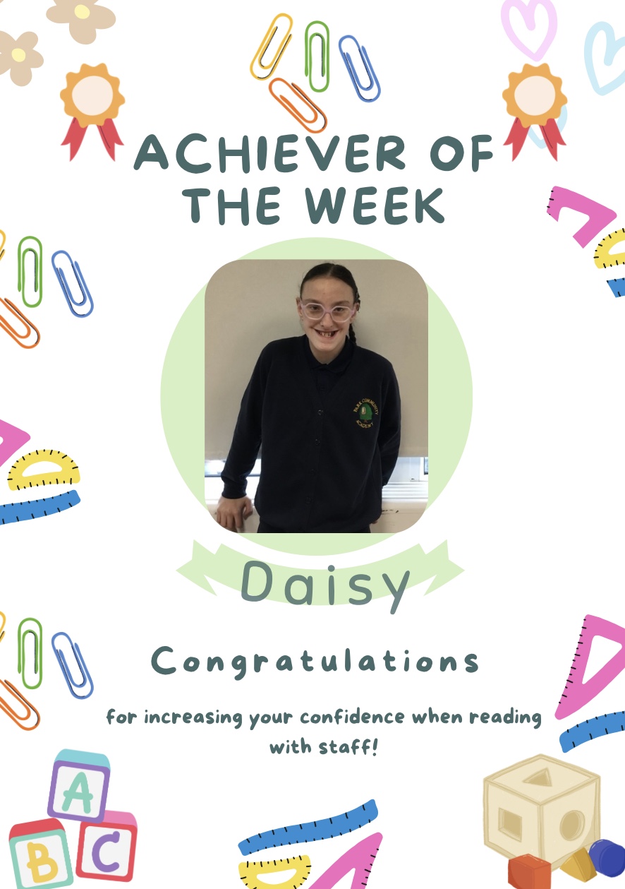 Image of Achiever of the week