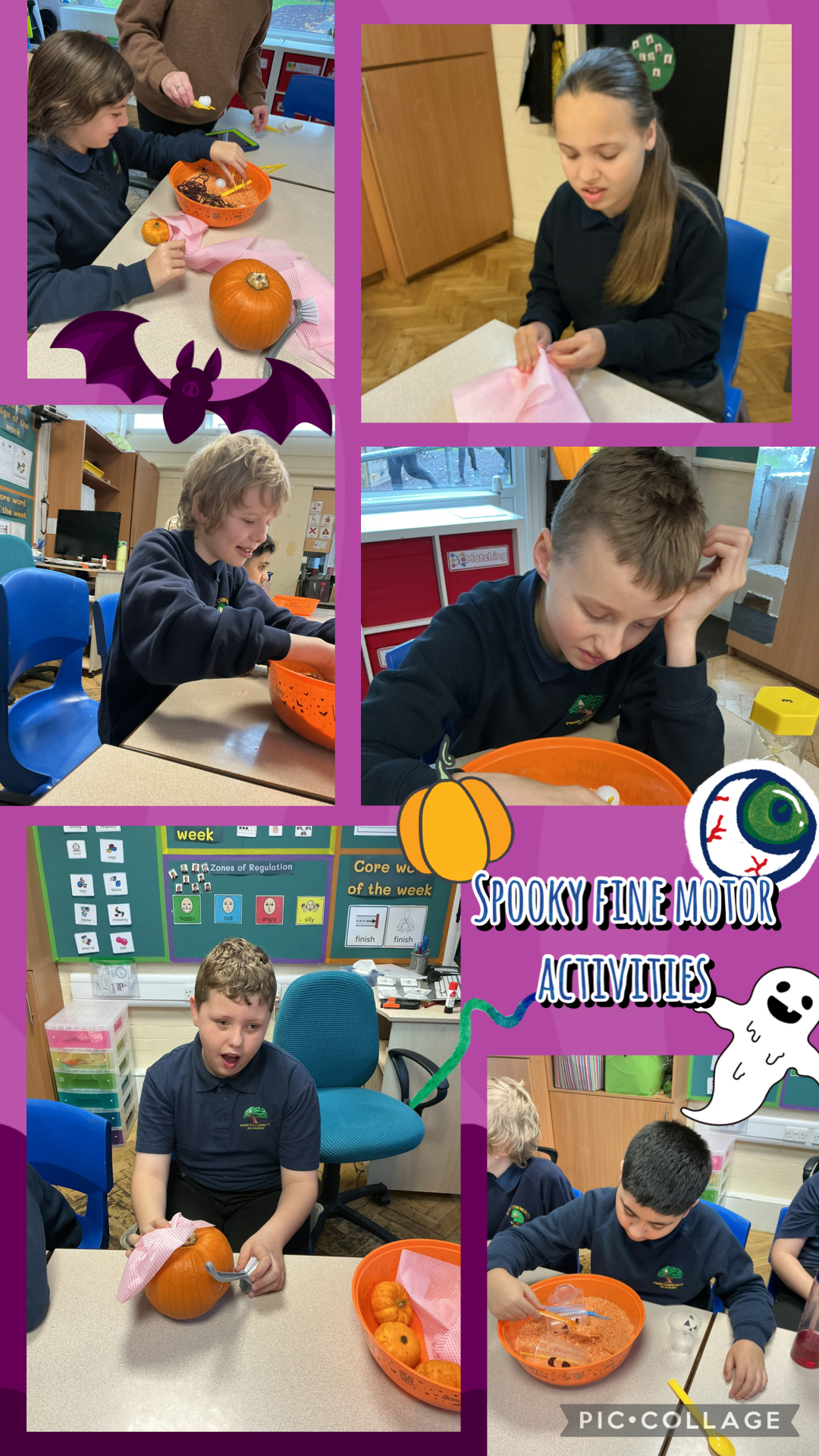 Image of Spooky fine motor!