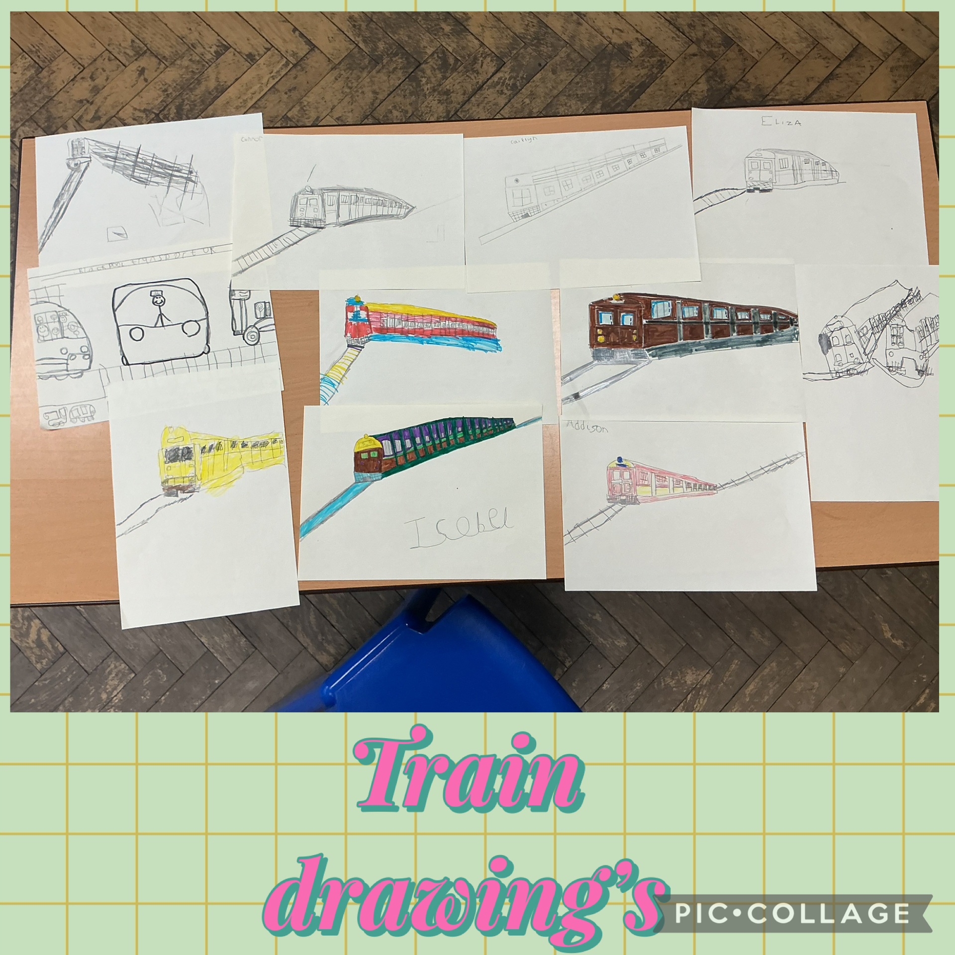 Image of Train drawing’s