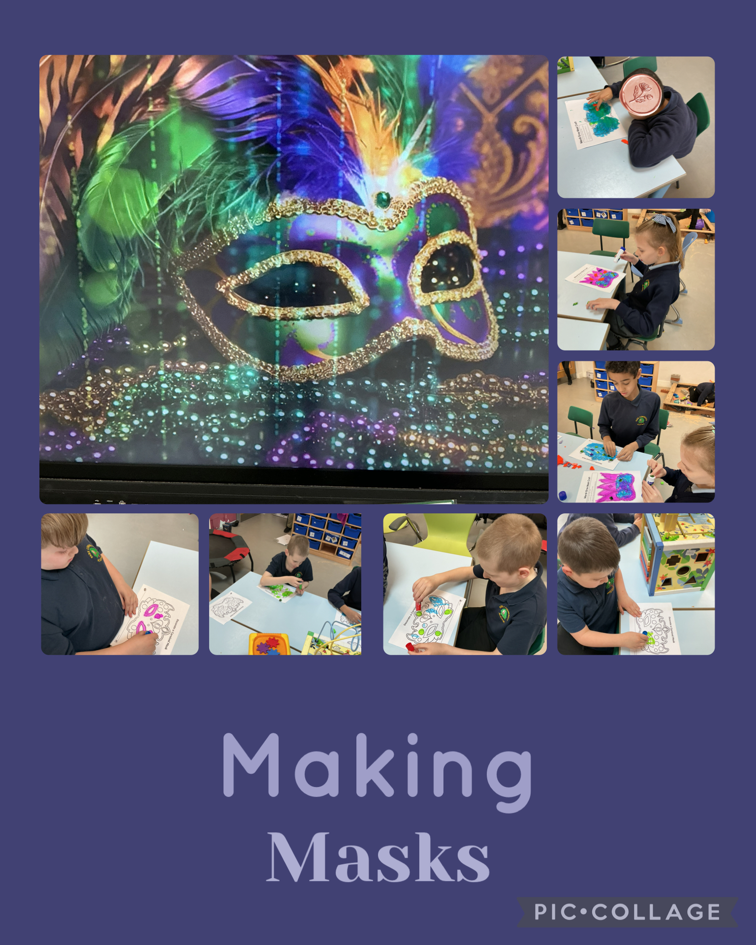 Image of Mask making
