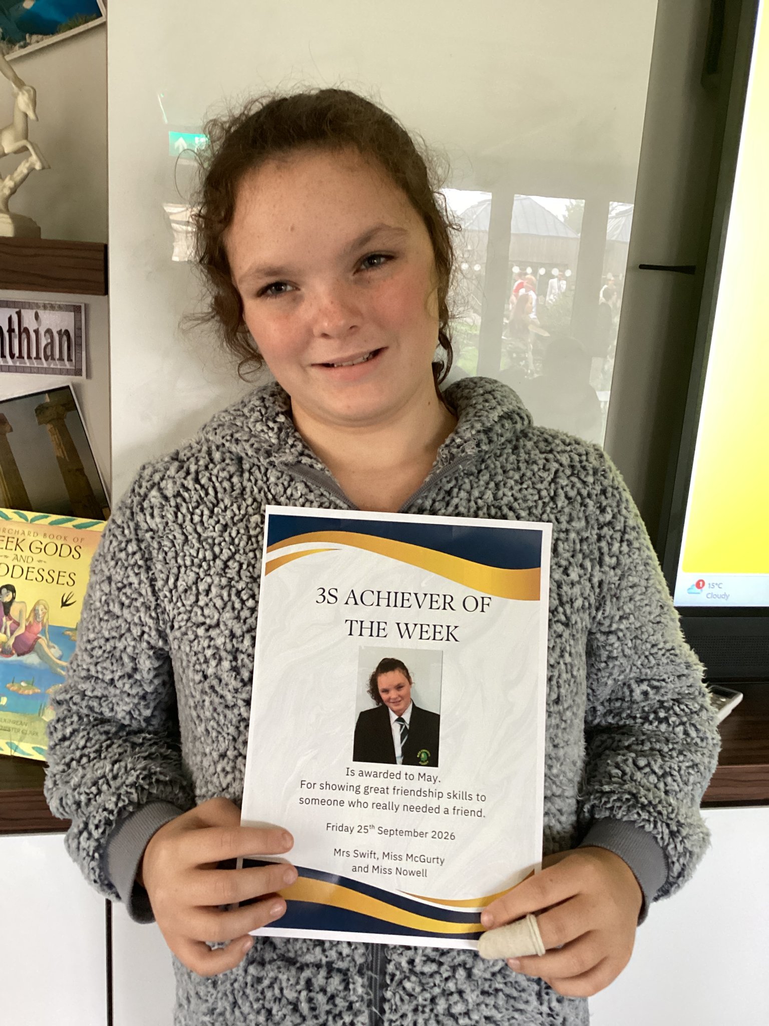 Image of Achiever of the week