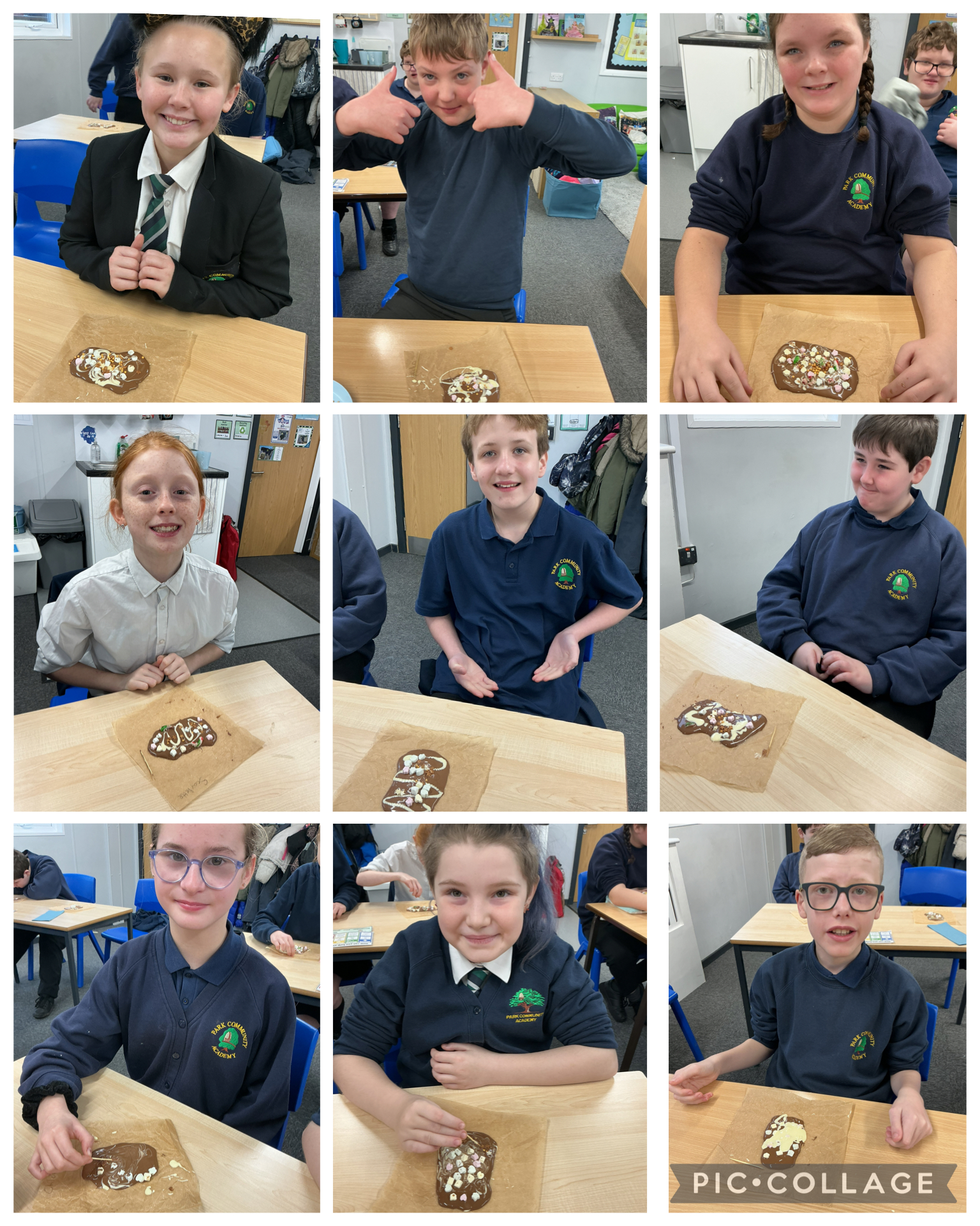 Image of Christmas chocolate