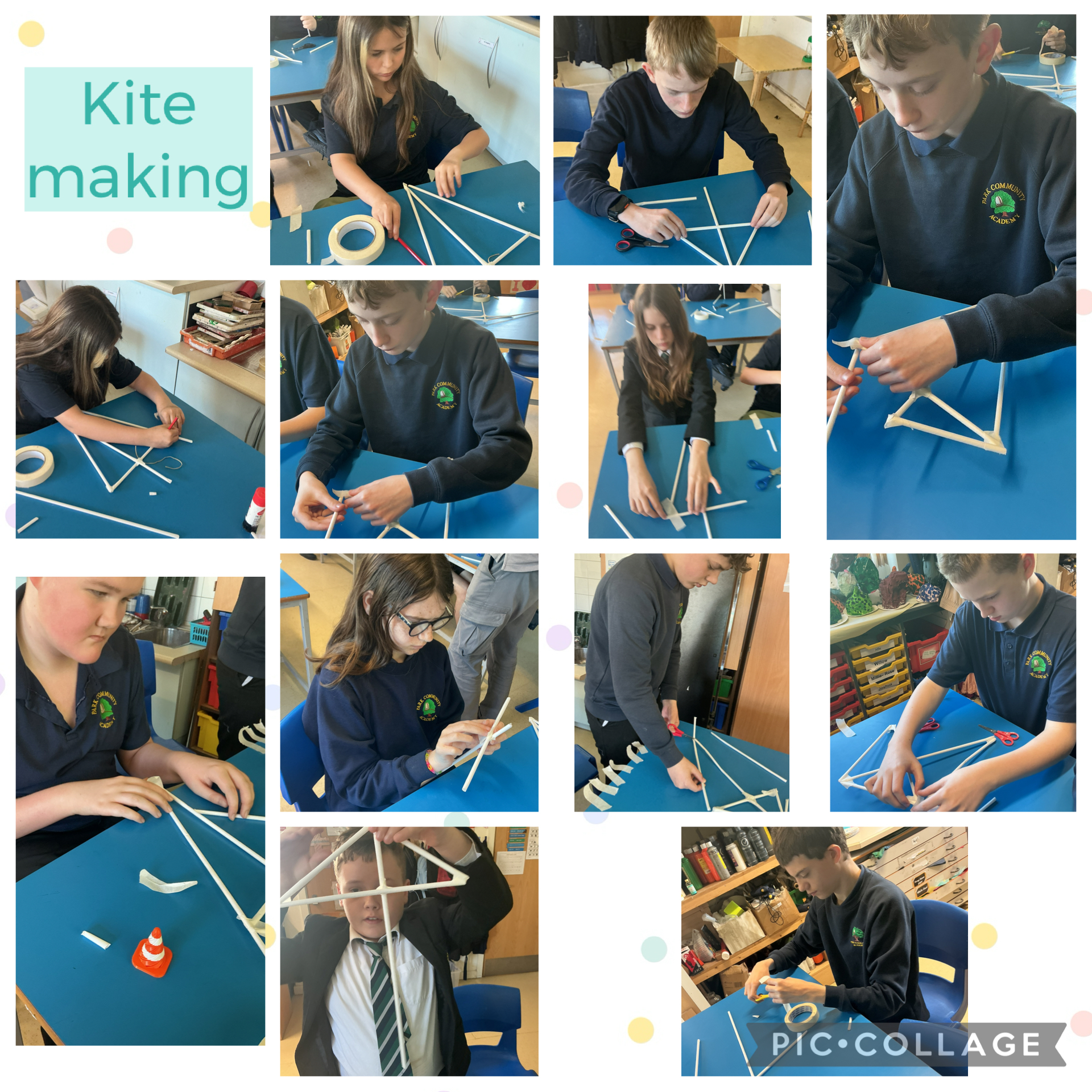 Image of Kite making