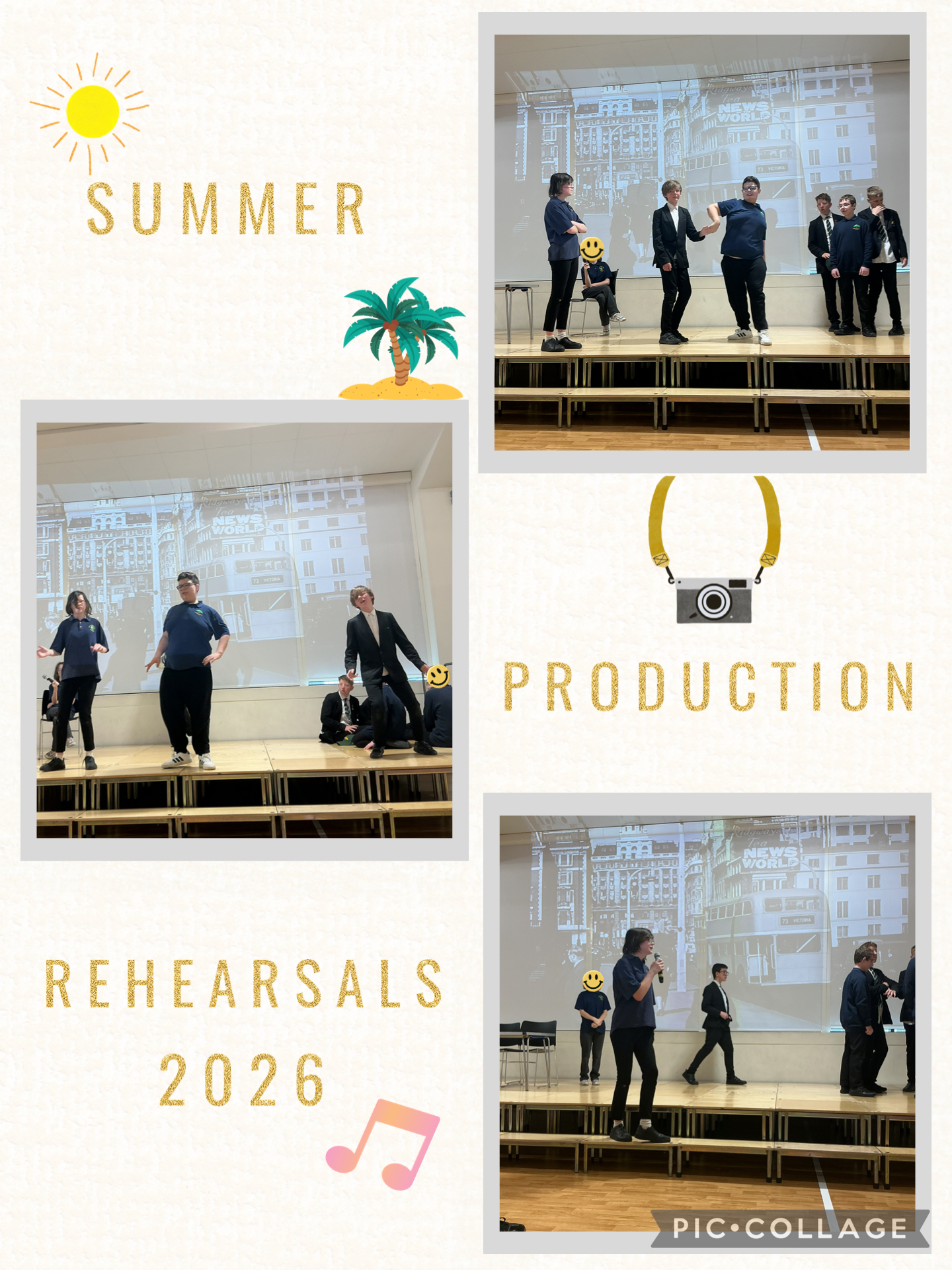 Image of Summer production rehearsals!