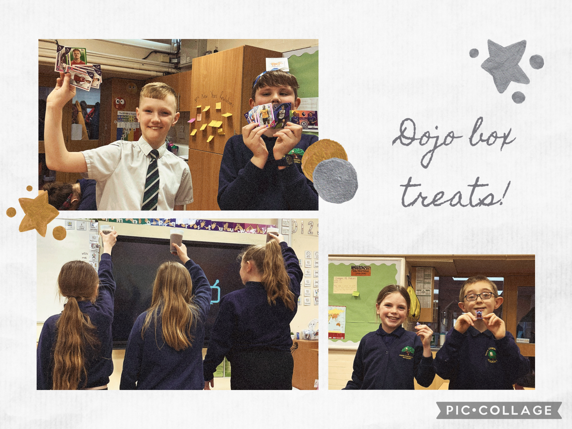 Image of Choosing a treat for their hard work