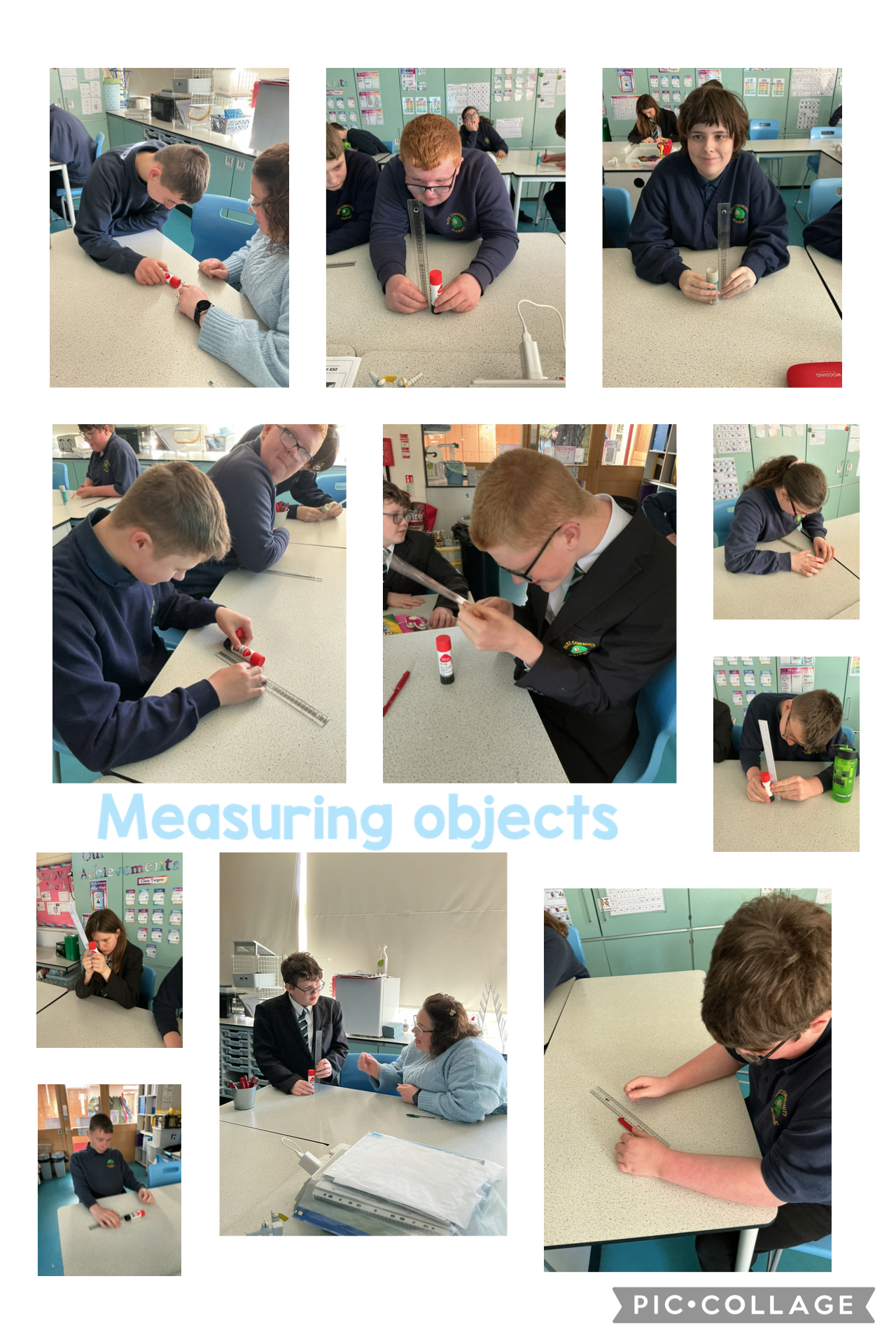 Image of Measuring Objects in Centimetres 