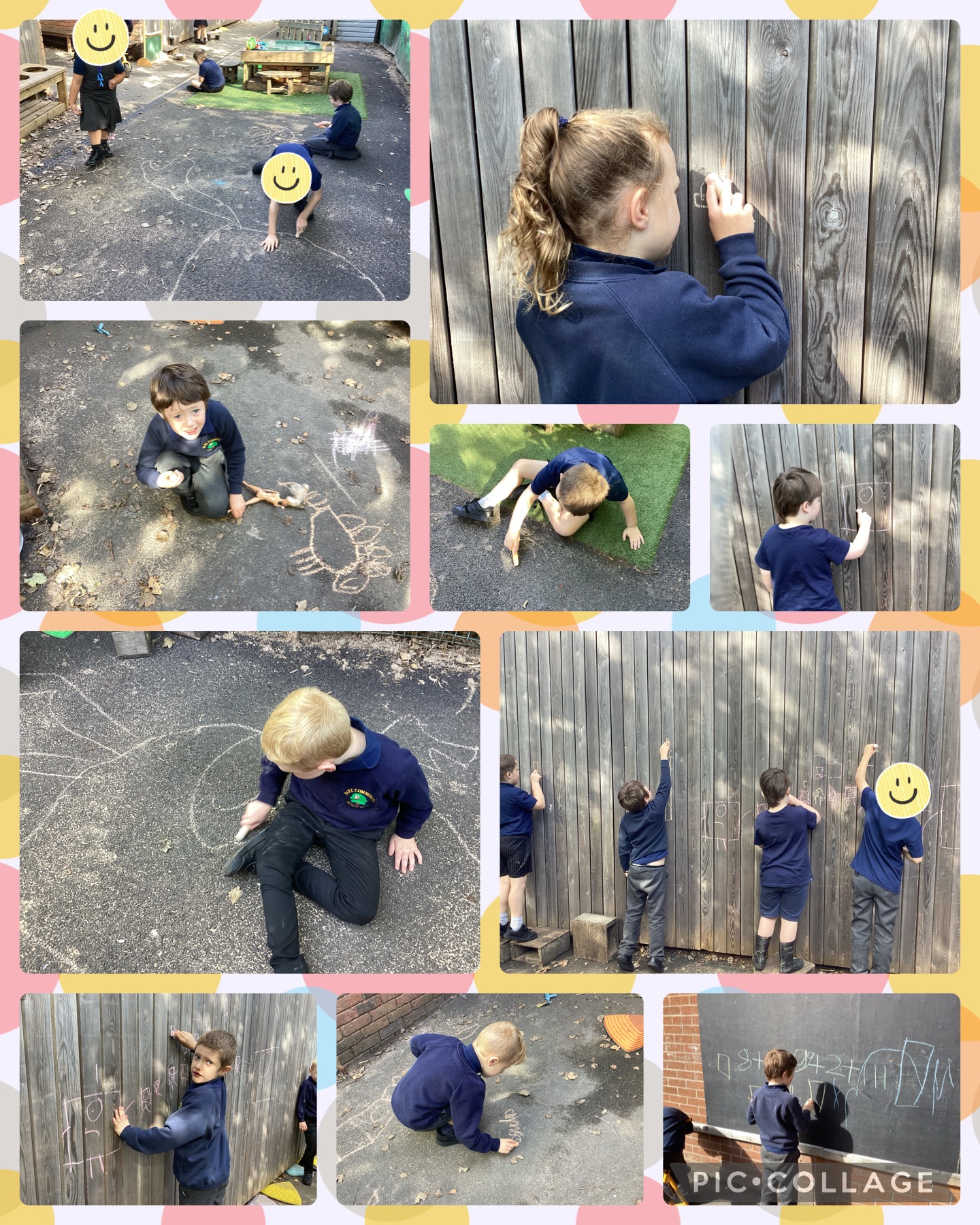 Image of Chalk Art with 1N!