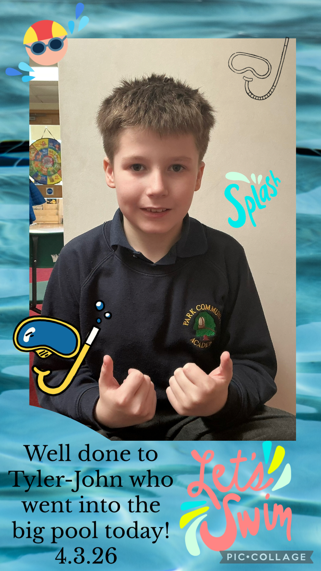 Image of A huge well done!