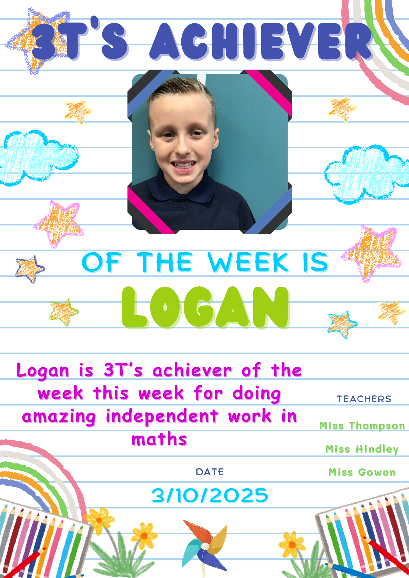Image of ⭐️ Achiever of the week ⭐️